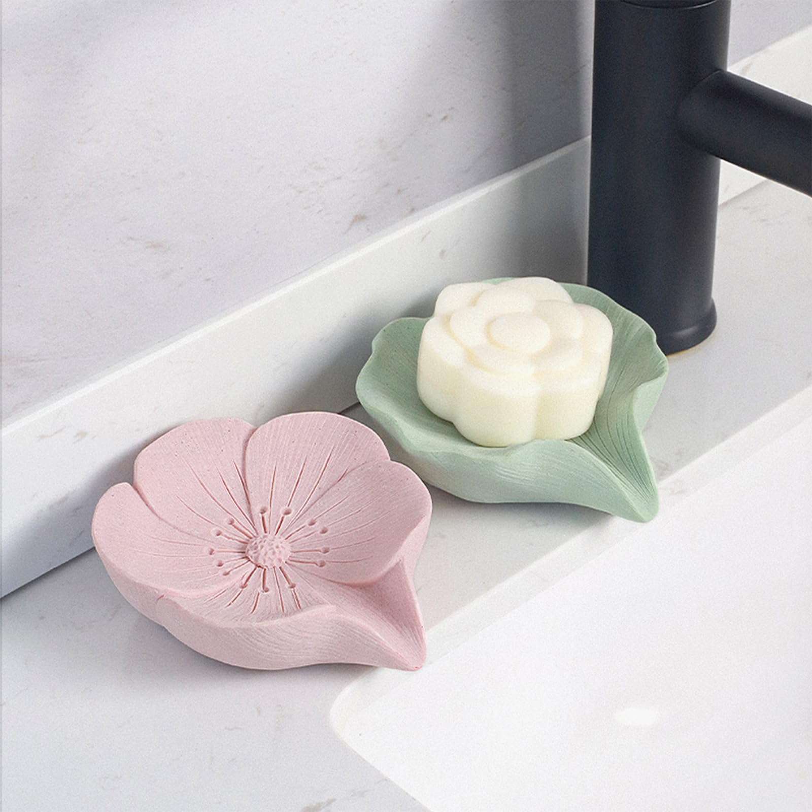 Soap Dish Soap Holder Self-Draining Soap Dish