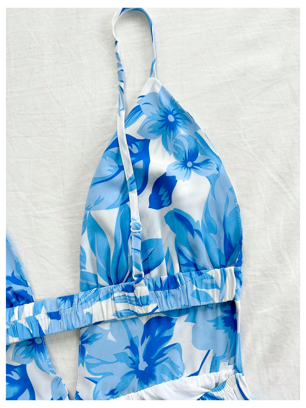 Women's Sleeveless Butterfly Print Cut Out V Neck Tiered Mini Cami Dresses