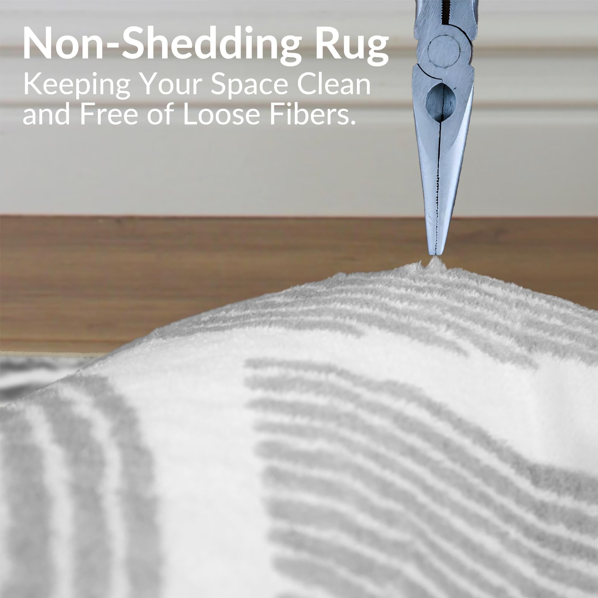 Zen Garden Area Rug - Ultra Soft Area Rug, Non Slip, Stain Resistant Living Room Rug, Washable Area Rugs for Living Room, Rugs for Bedroom