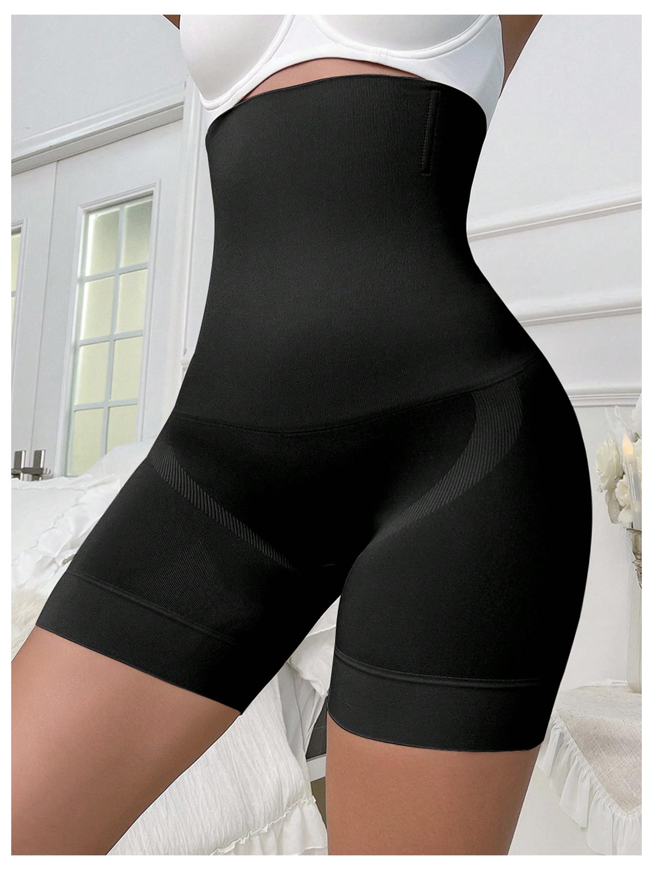 Women's High Waisted Shapewear Shorts Body Shaper Tummy Control Shapewear