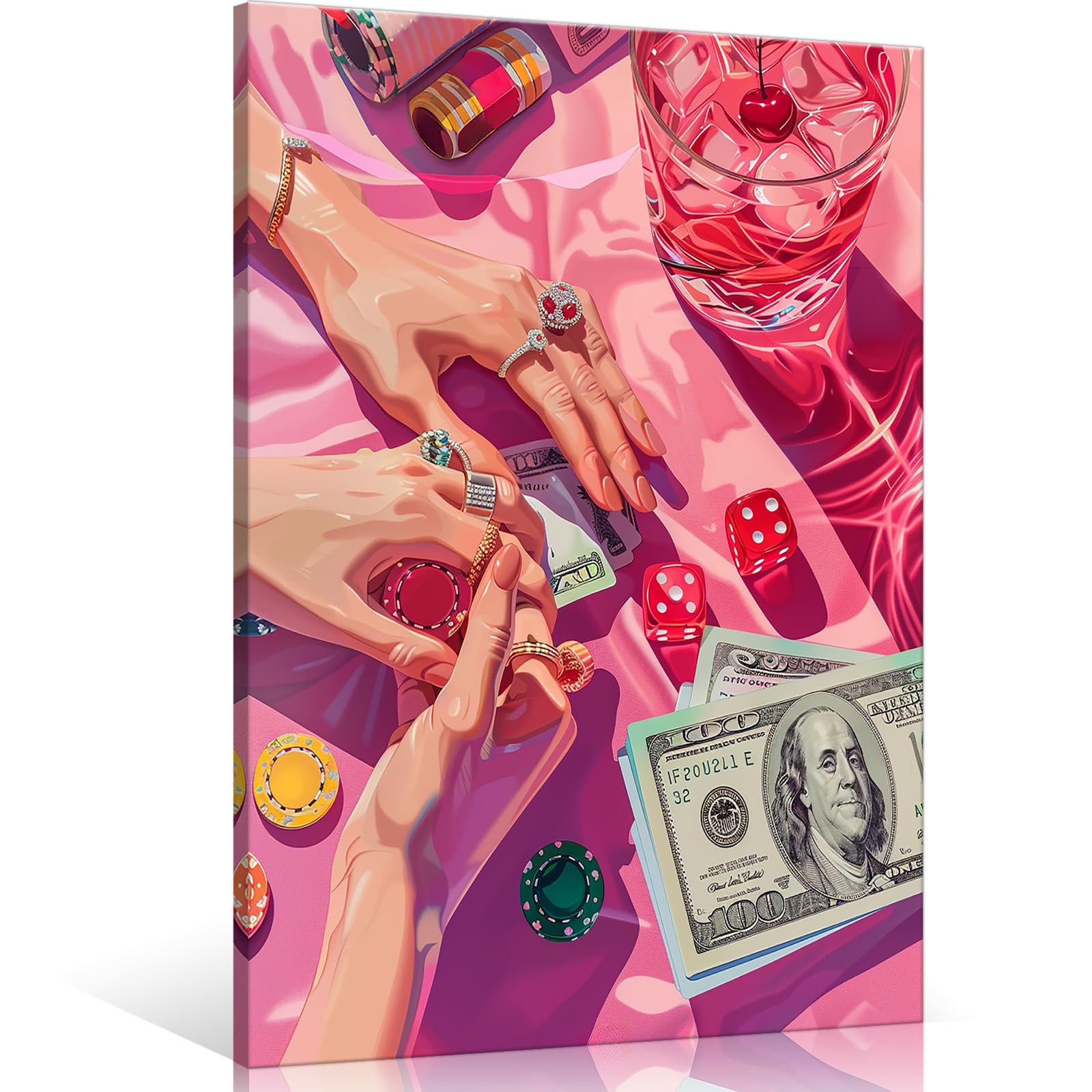 Vintage Watercolor Cocktail Posters Funky Minimalist Aesthetic Prints