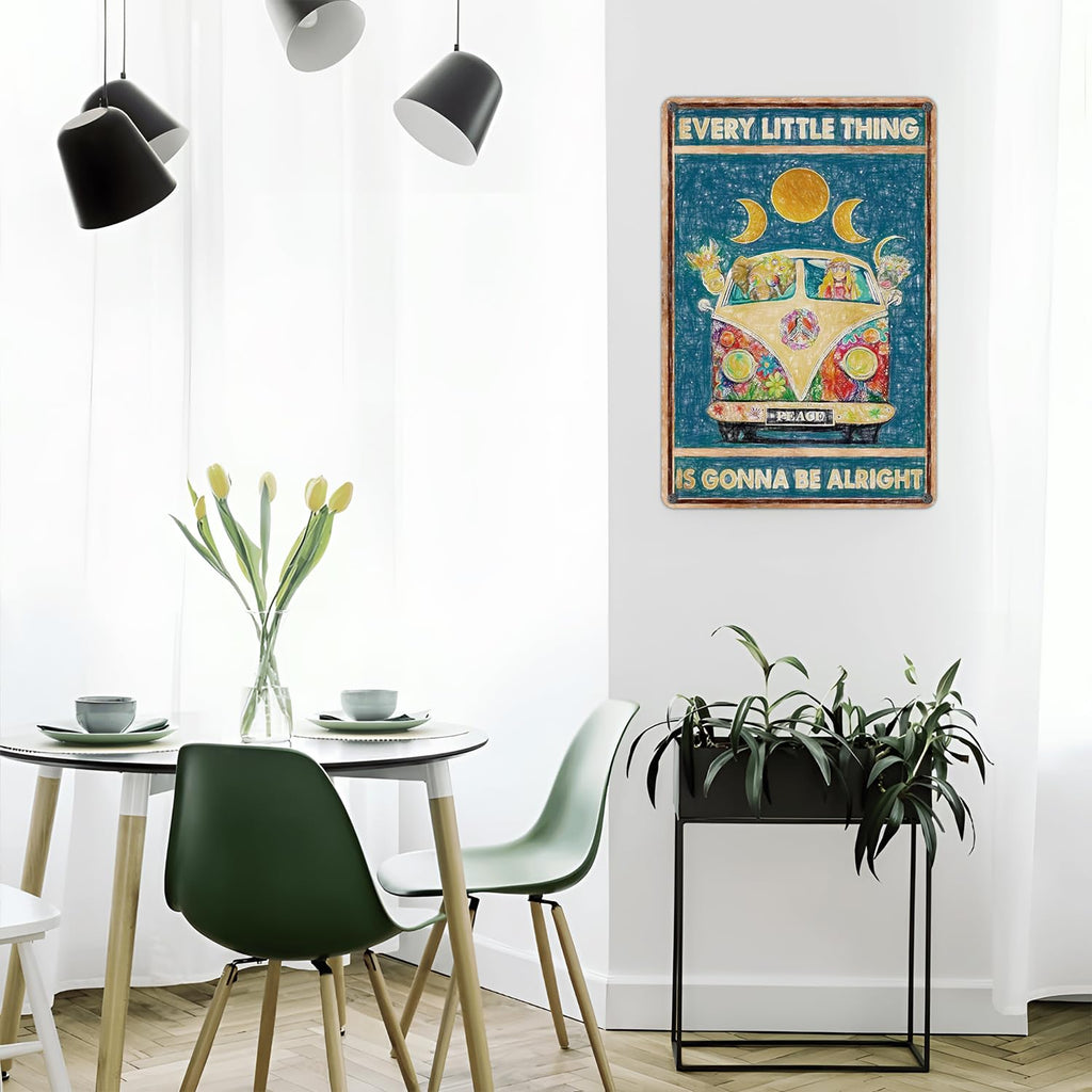 Room Decor Aesthetic A Few Daily Affirmations Motivational Wall Art, 8X12 Inches