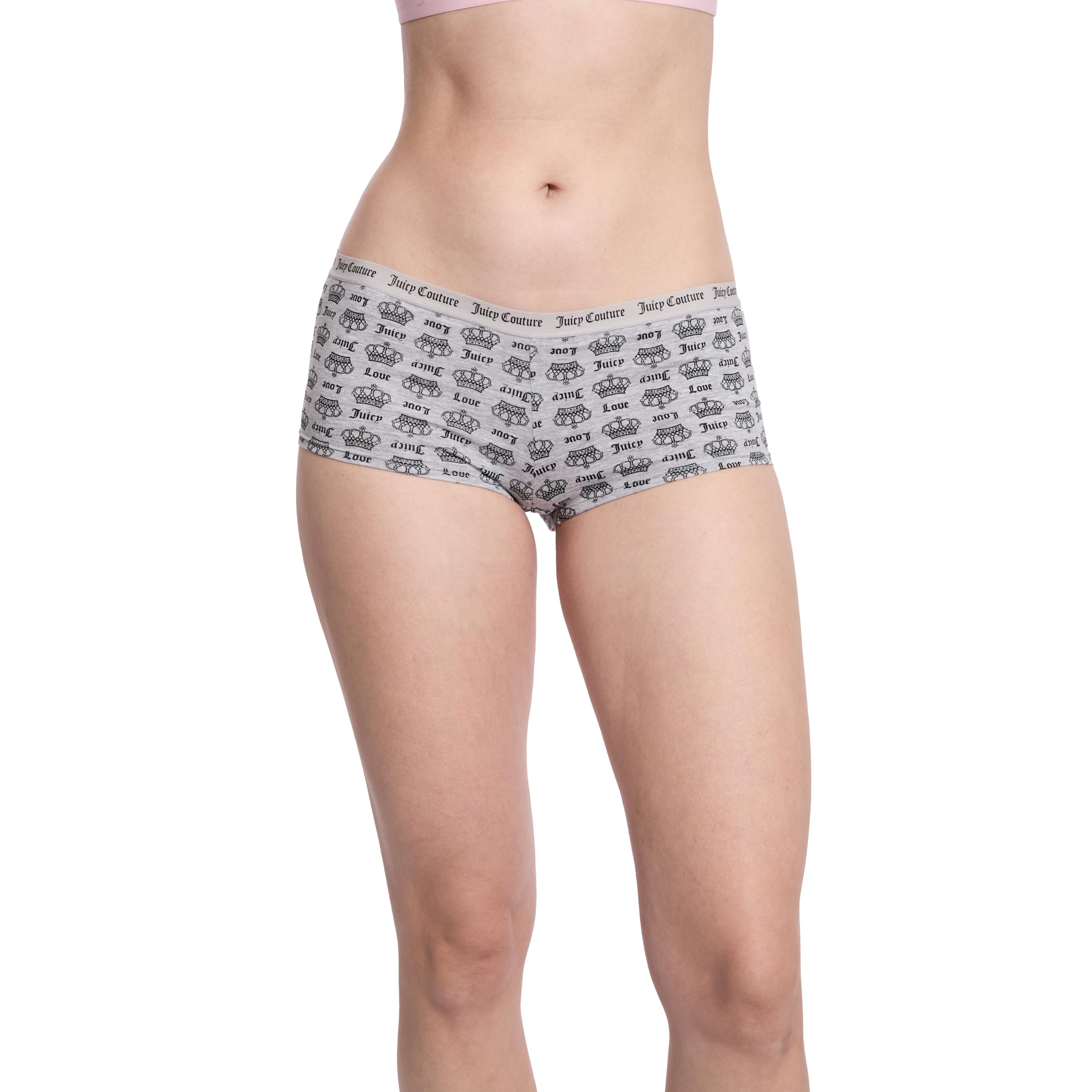 Juicy Couture Women's Cotton Underwear Set 5 Pack