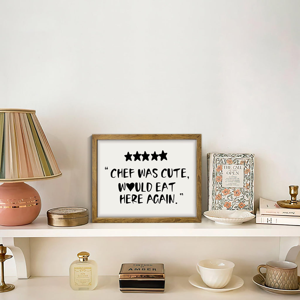 Chef Kitchen Art, Funny Quotes Wall Art