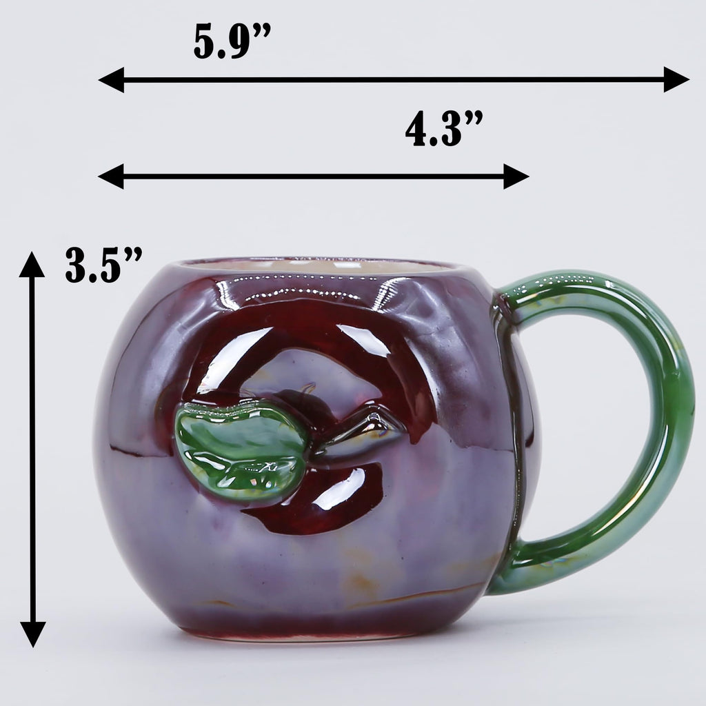 Ceramic Creative Porcelain Fruit Cup with Handle