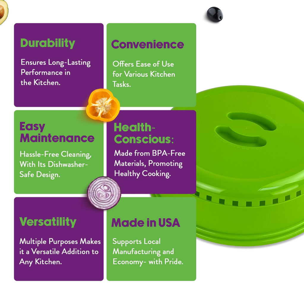 Crisp Pink Microwave Splatter Cover