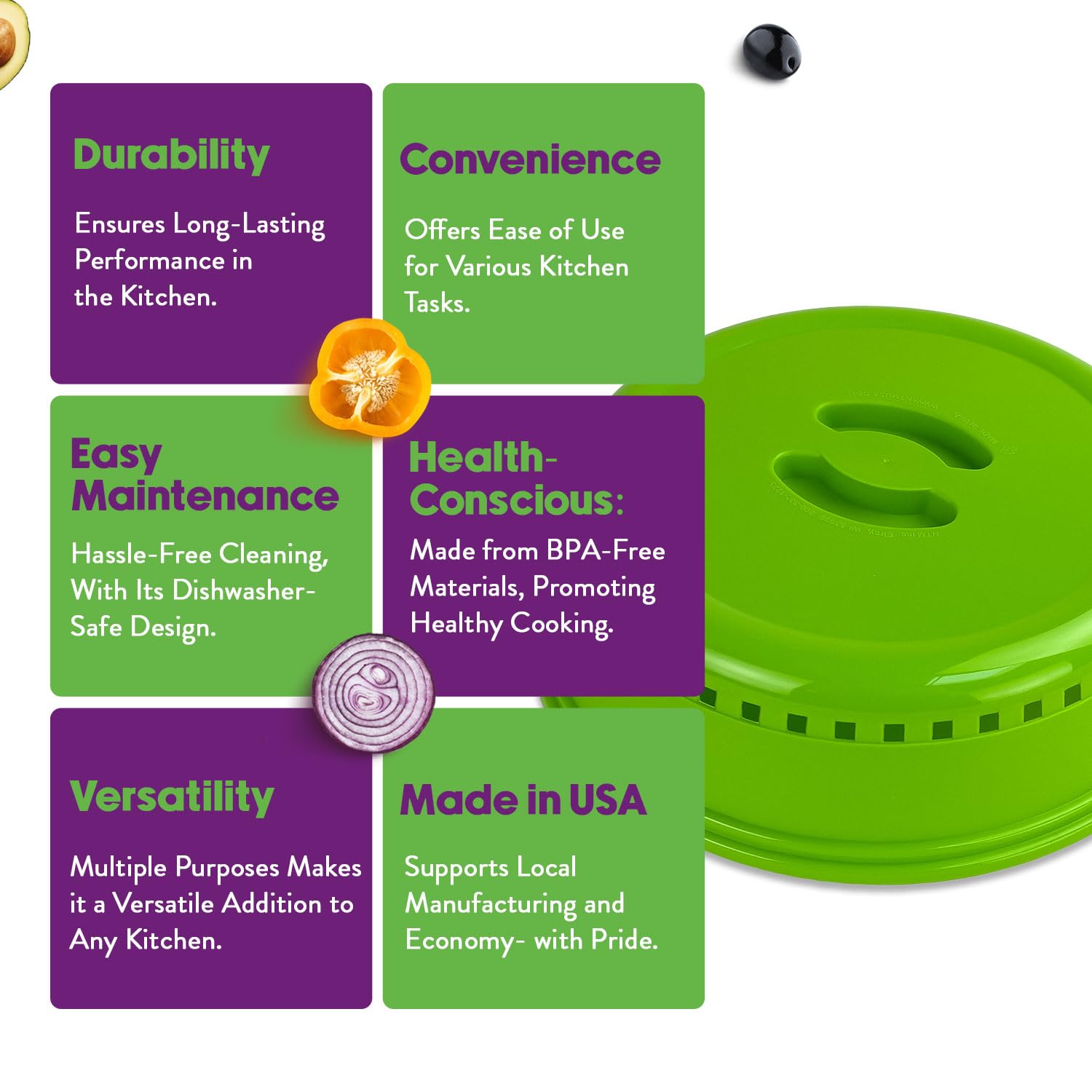 Crisp Pink Microwave Splatter Cover