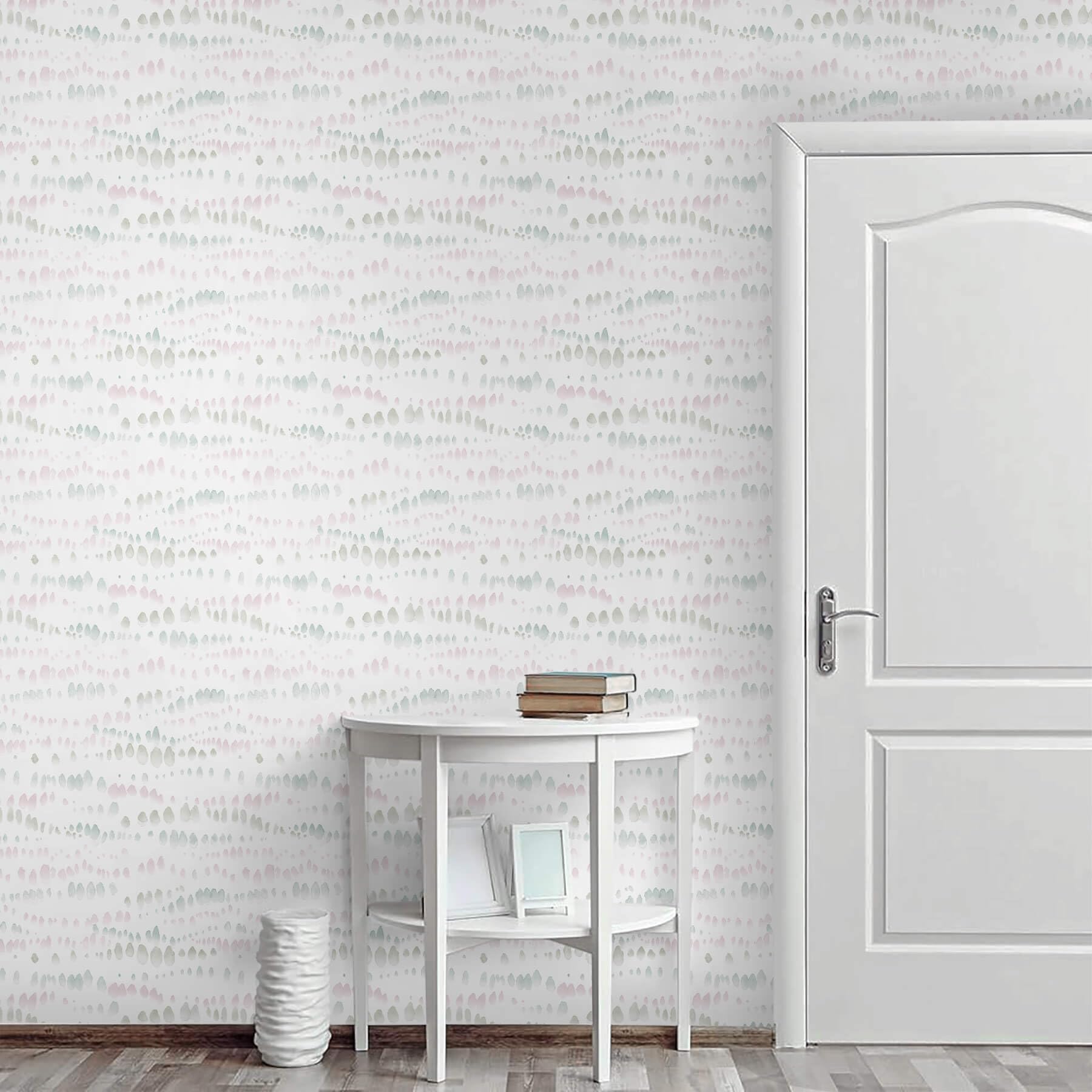 Colorful Contact Paper Polka Dot Wall Paper Modern Removable Self Adhesive Wallpaper Decor Vinyl Roll