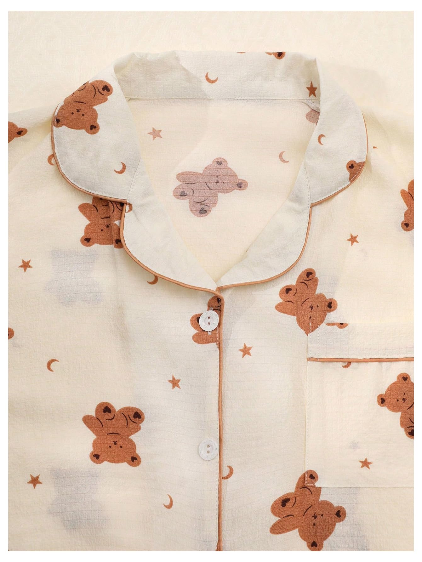 Women's Silk Satin Pajama Set Print Sleepwear Short Sleeve Button Down Pjs Shorts Cheetah Loungewear