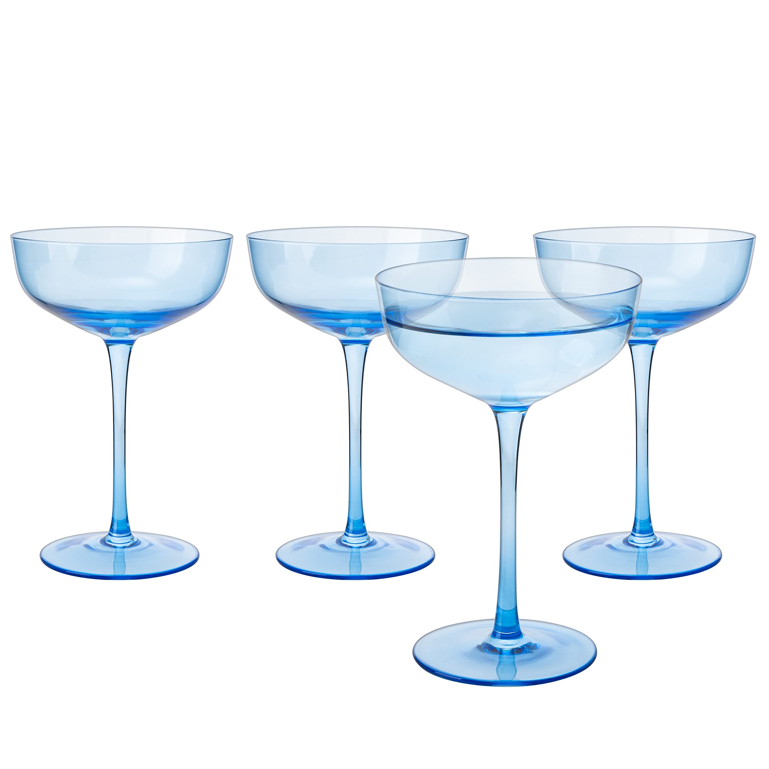 Colored Martini, Champagne and Cocktail Coupe Glass | 7oz