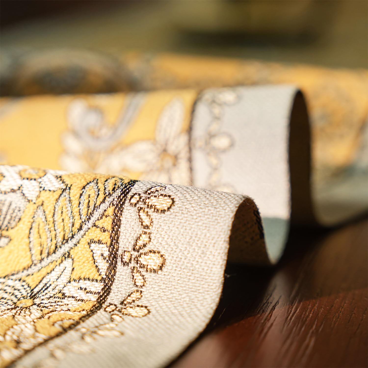 Retro-Luxury Tassels Table Runner Series for Kitchen Dining Table