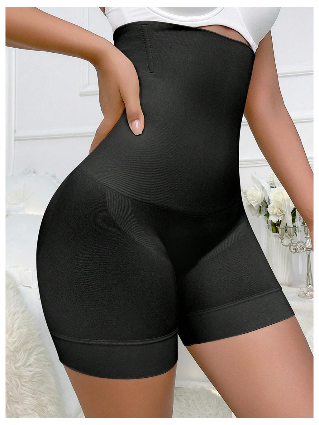 Women's High Waisted Shapewear Shorts Body Shaper Tummy Control Shapewear