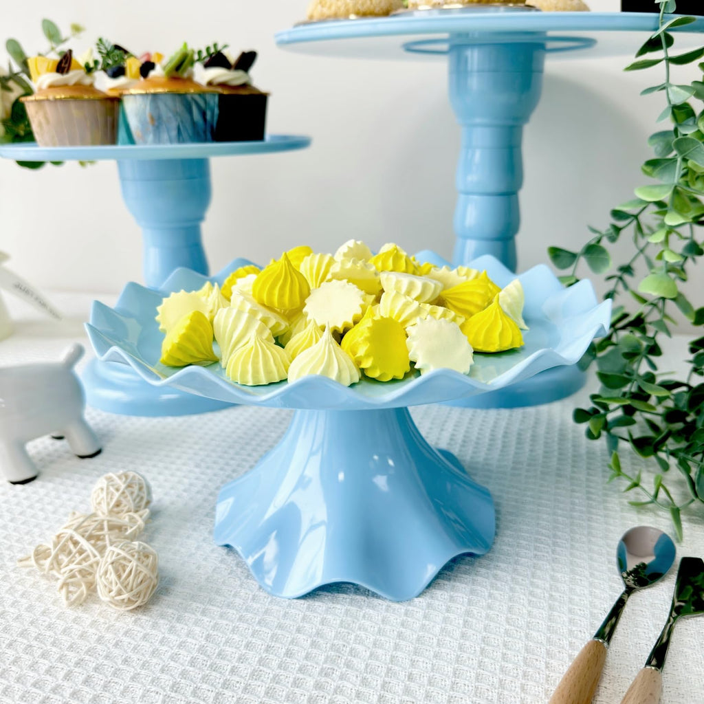 Cake Stand Set, Laced Cake Stand, Mini Cupdake Holder 3 Pcs