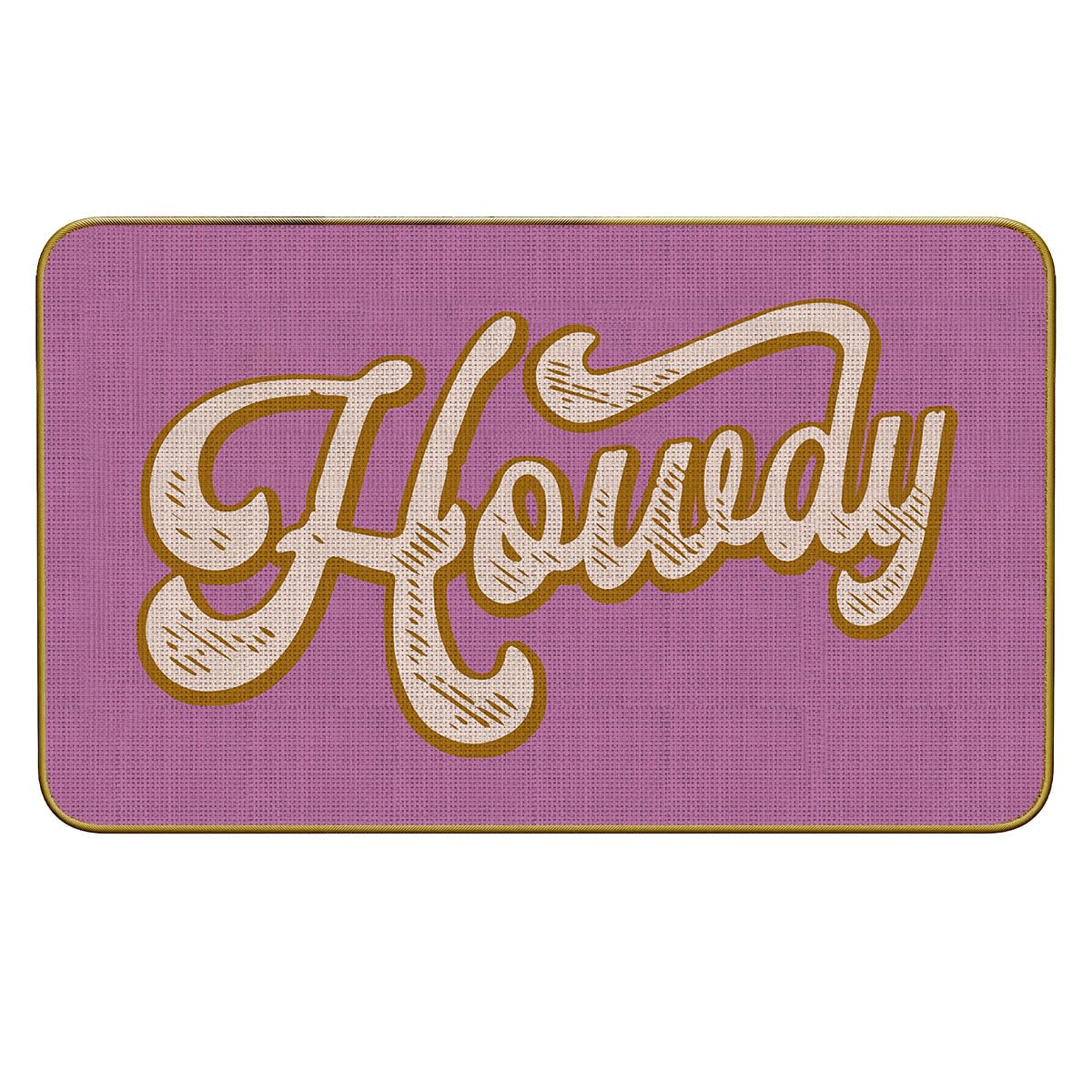 Howdy Doormat Door Mat