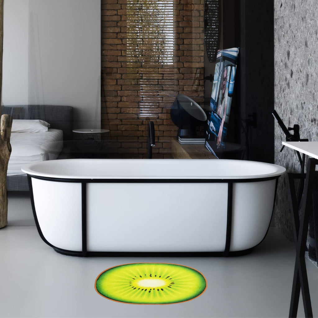 Shaped Rug Fruits Animals Bath Mat Area Rug Non-Slip Bathroom Door Mat for Bedroom Bathroom Kitchen Cartoon Area Rug for Bathroom Soft Bathmat Home Decor