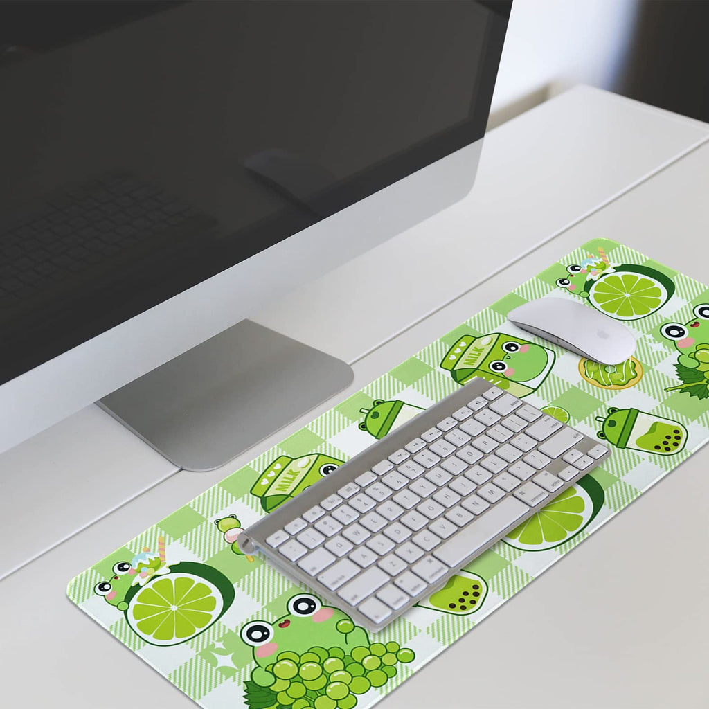 Kawaii Gaming Mouse Pad for Desk, Extended Large 31.5 X 11.8 Inch