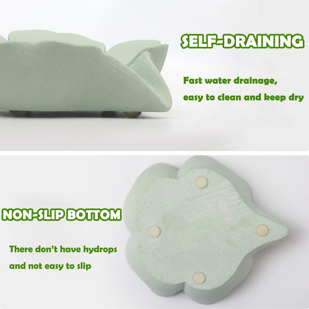 Soap Dish Soap Holder Self-Draining Soap Dish