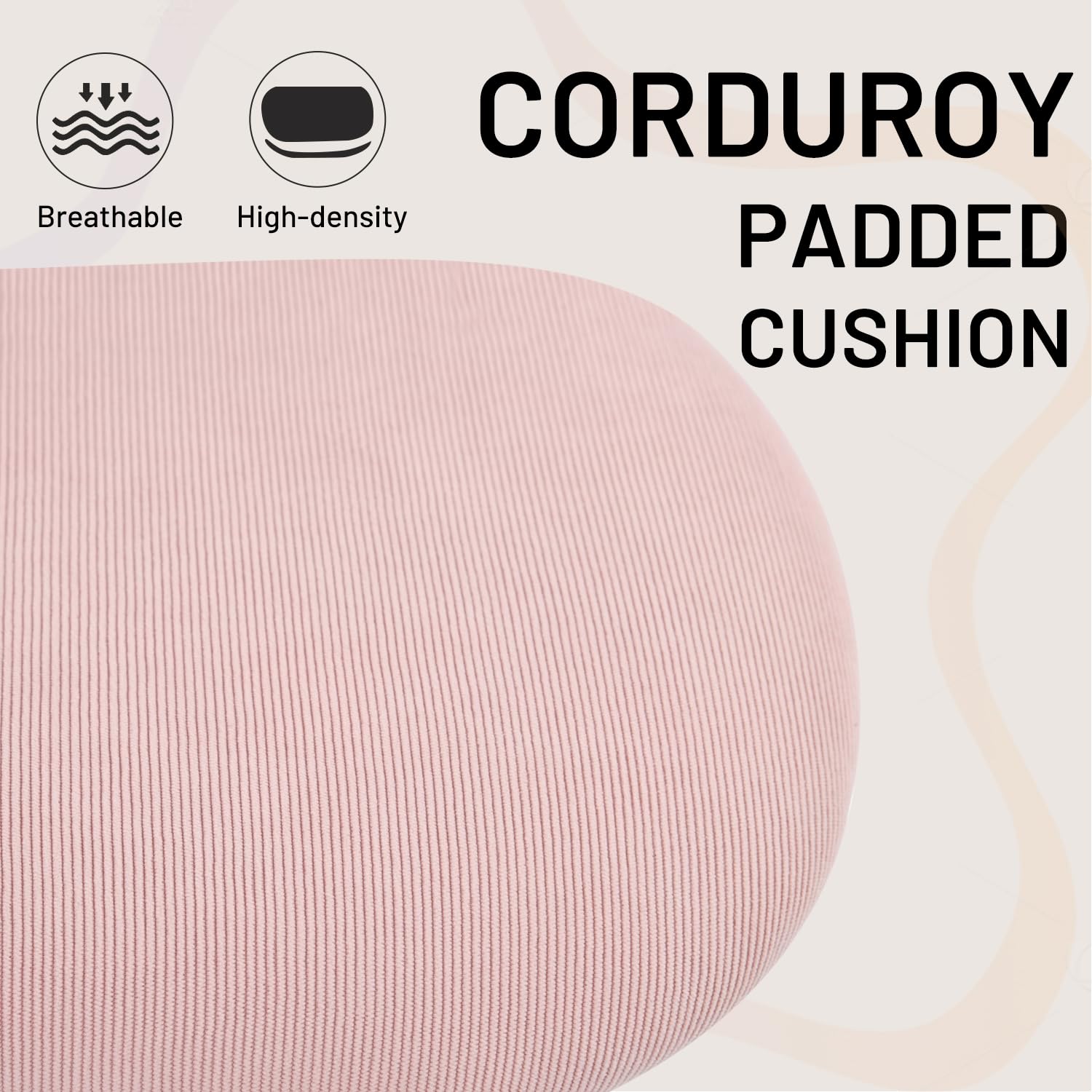 Study Desk Chair Armless Cute, Ergonomic Small Swivel Adjustable Rolling Lightweight Task Chair with Wheels and Mesh Padded Cushion