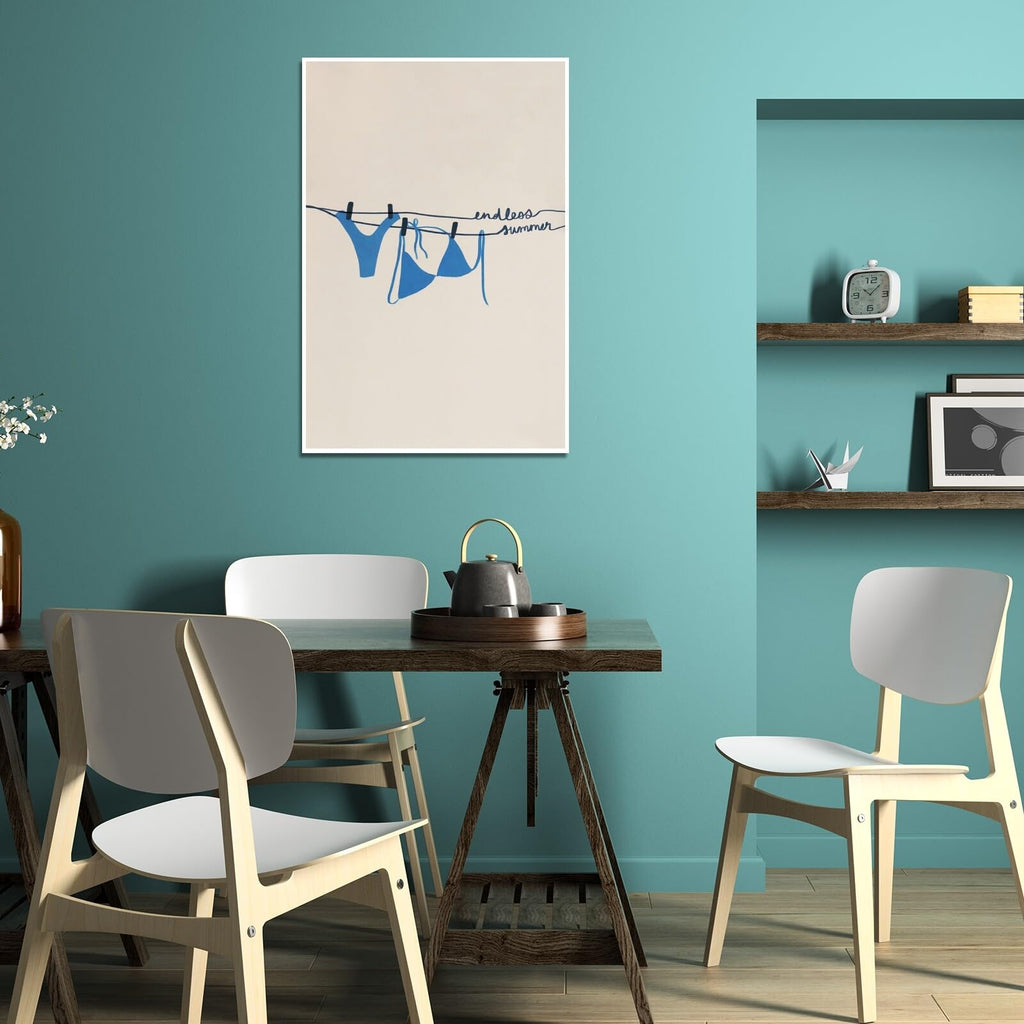 Ocean Inspired Aesthetic Print Coquette Wall Art Fun and Cute Decor