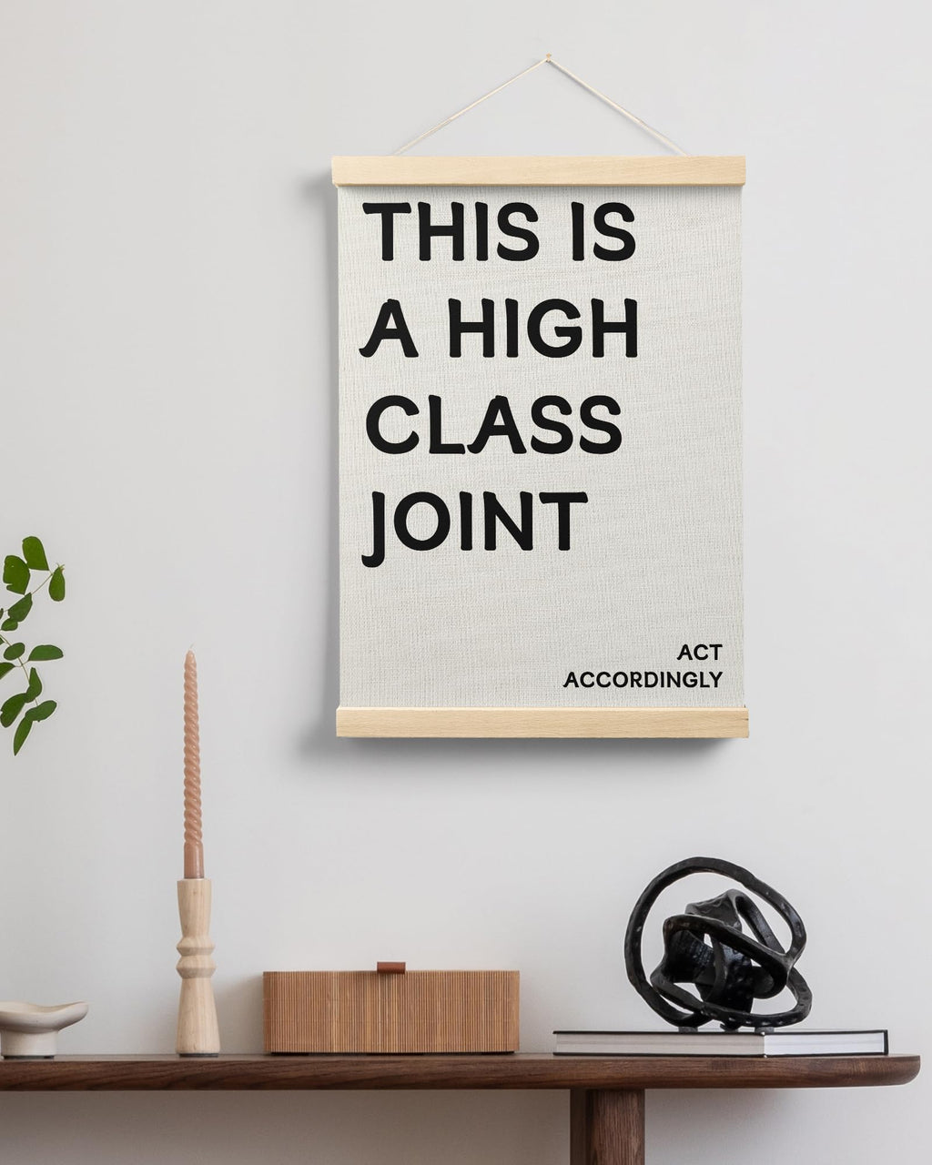 Trendy Preppy Poster Hanger Frame, Aesthetic Wall Art Decor