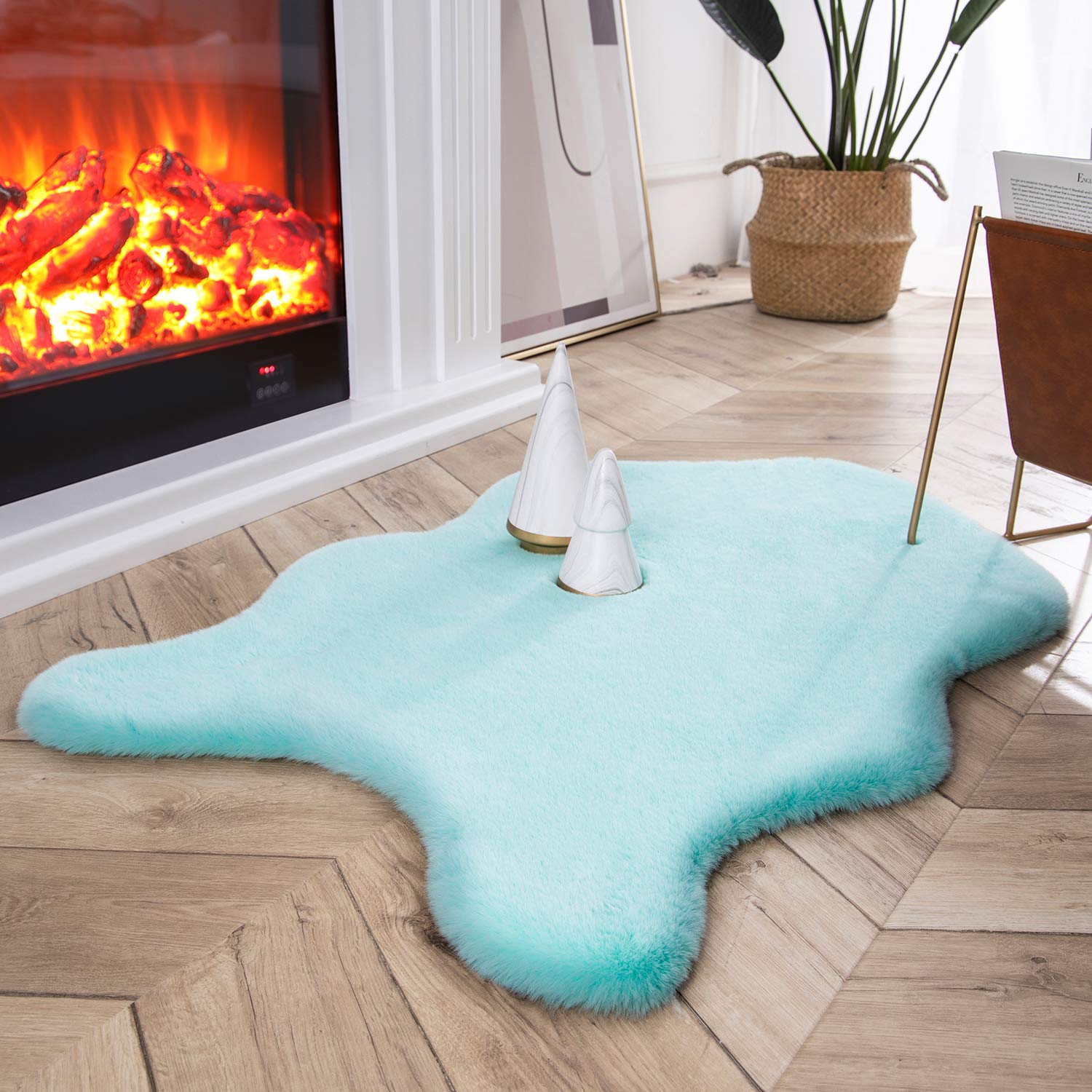 Ultra Soft Faux Area Rug