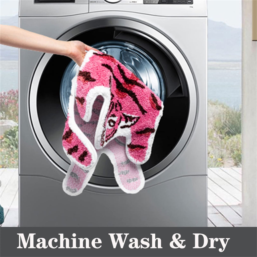 Shaped Rug Fruits Animals Bath Mat Area Rug Non-Slip Bathroom Door Mat for Bedroom Bathroom Kitchen Cartoon Area Rug for Bathroom Soft Bathmat Home Decor