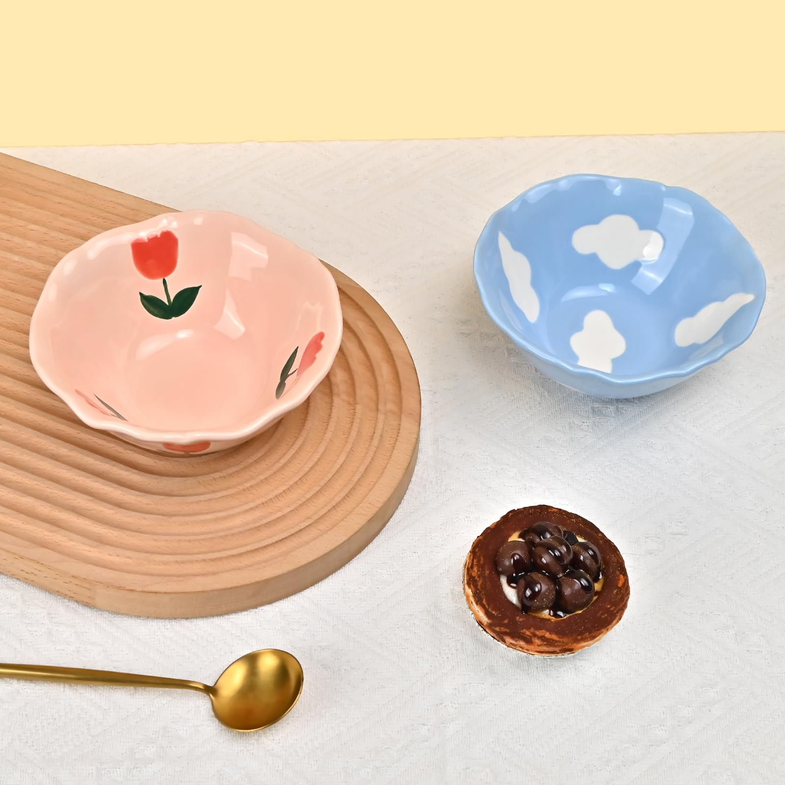 Ceramic Floral Cute Bowl