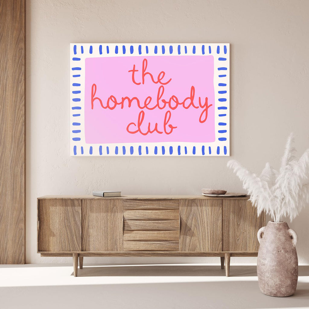 Wall Art Trendy Fun Quote Art Canvas Prints Aesthetic