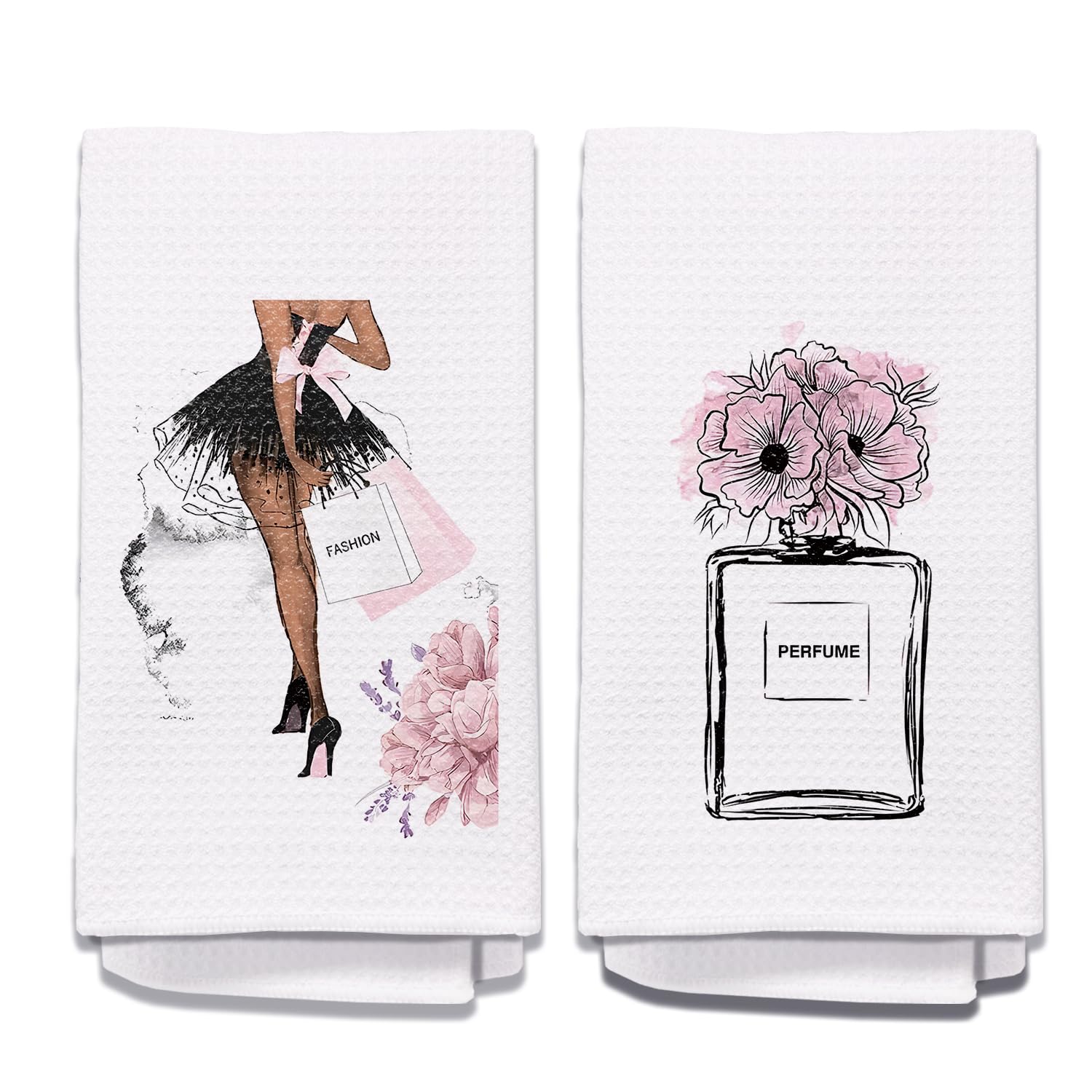 Pink Bathroom Accessories Pink Hand Towels for Bathroom Decorative Towels for Washroom Bath Towels