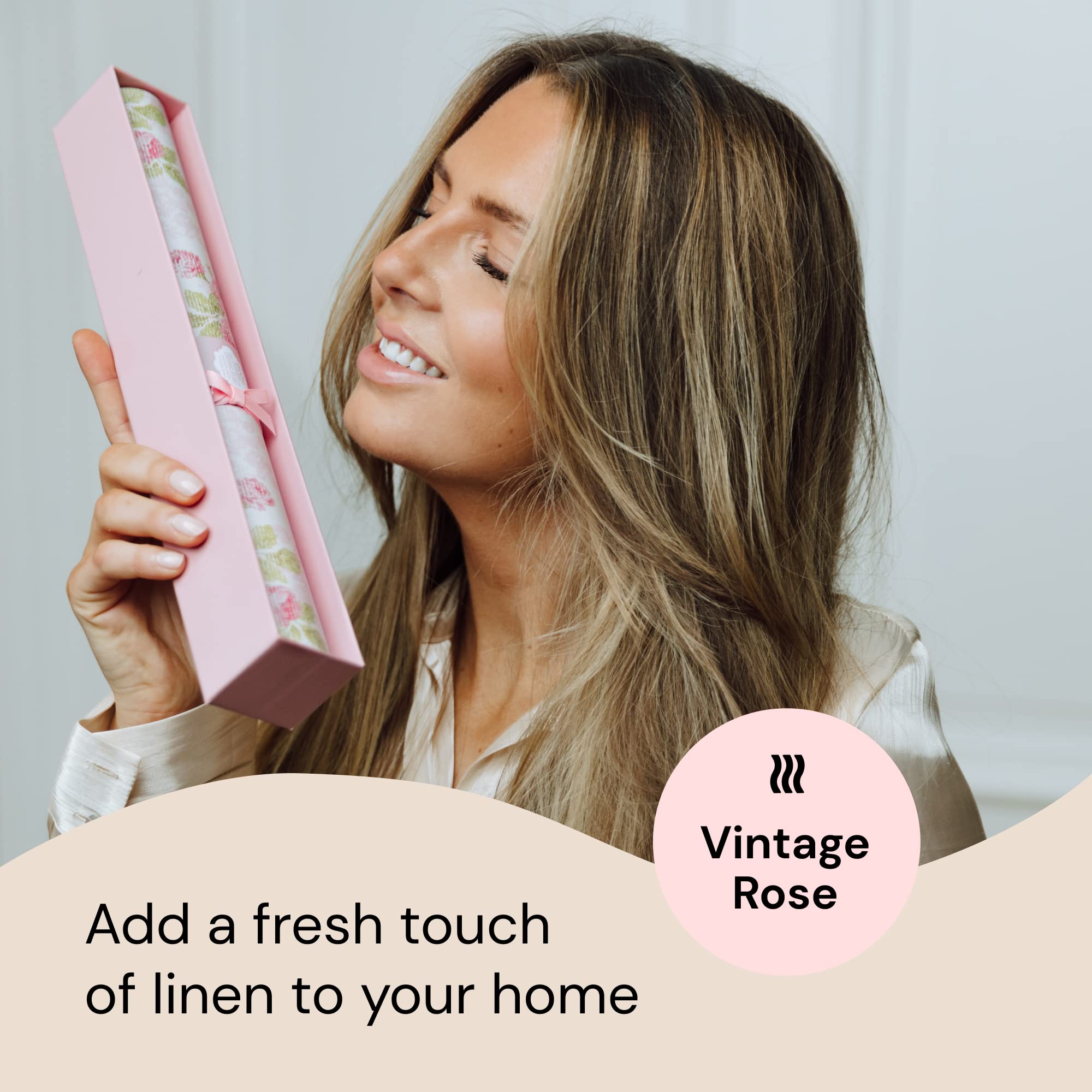 Scented Drawer Liners - Non-Adhesive Paper Sheets for Closet Shelves, Cabinet, Home Essentials & Dresser - 14 x 19.5 Inch Royal Damask Print Drawer Liner - Coquette Room Decor