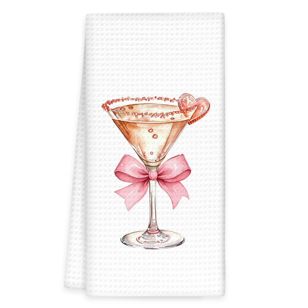 Coquette Cocktail Dish Tea Towels