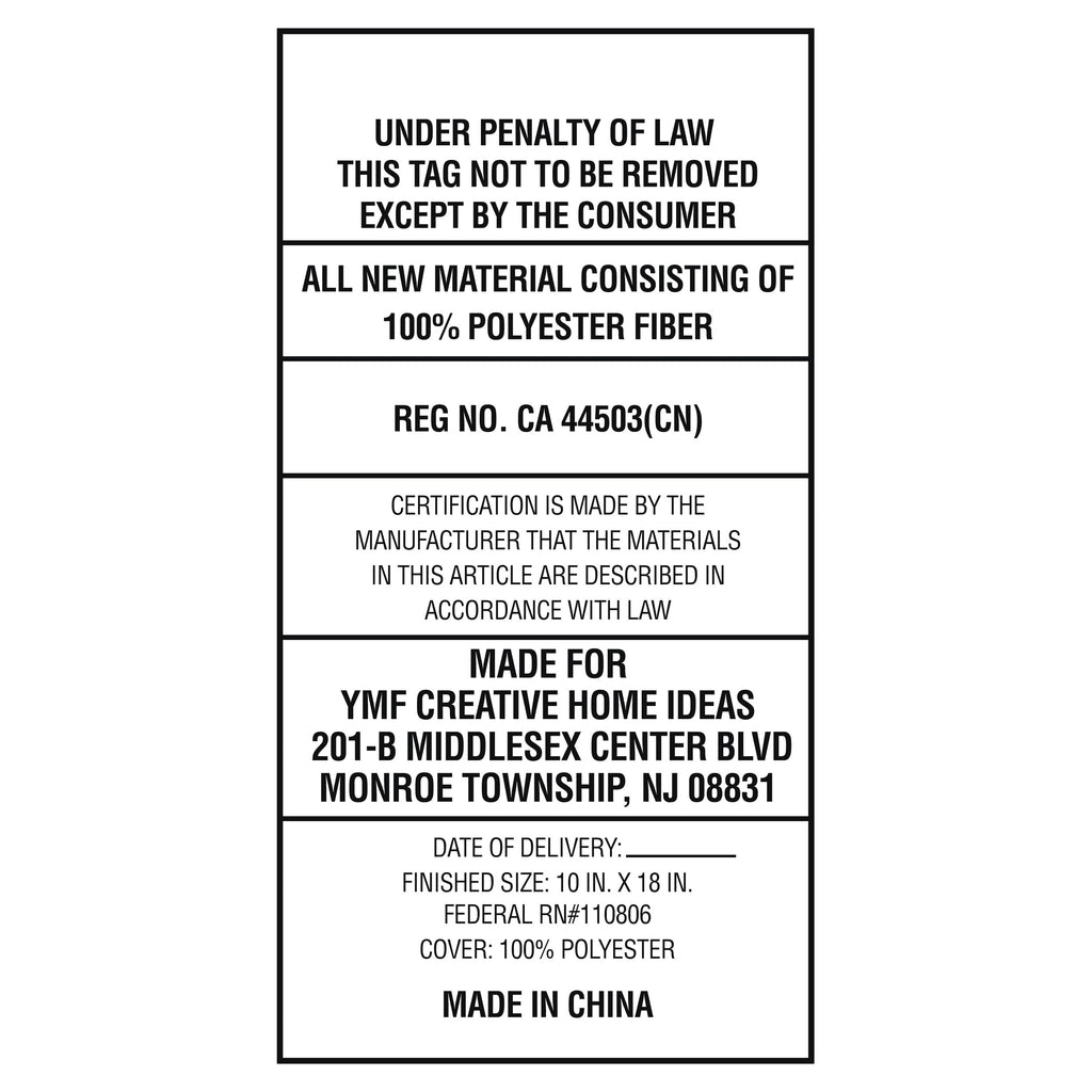 Juicy Couture Rectangle 1-Piece Living Room and Bedroom Décor, Decorative Accent, Premium Reversible Throw Pillow