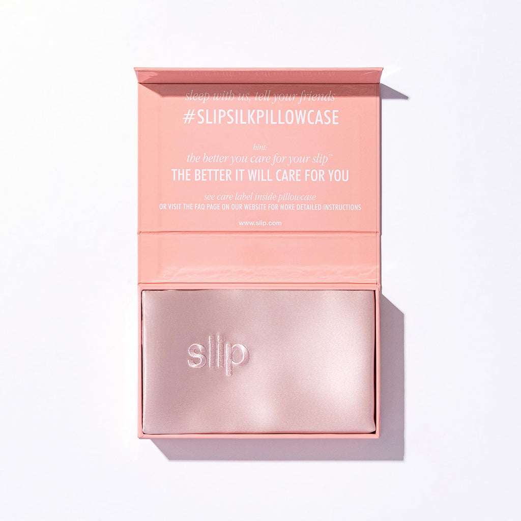 Pure Silk Pillow Case with Scalloped Edge - 100% Pure 22 Momme Mulberry Silk - Queen Size Standard Pillow Case - Anti-Aging, Anti-BedHead, Anti-Sleep Crease, Sunshade (20" x 30")