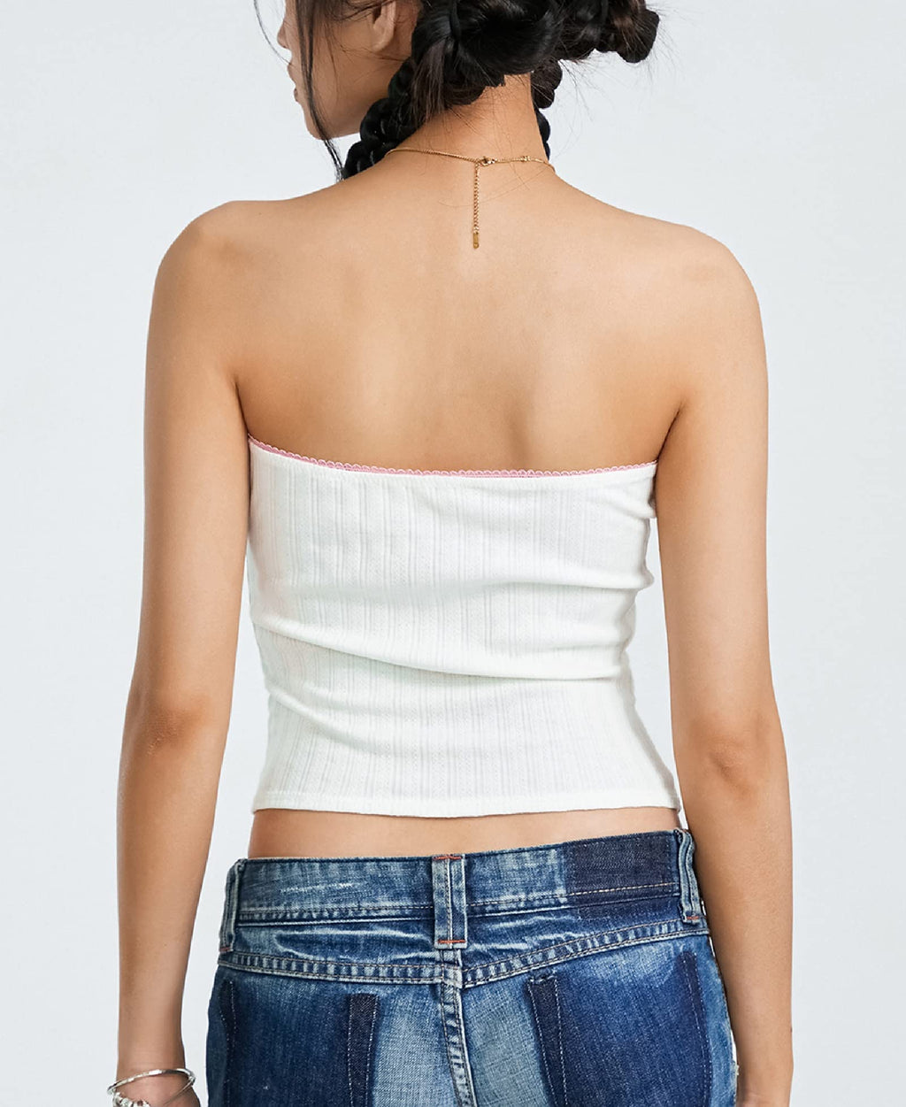 Women Y2k Lace Frill Camisole Sexy Spaghetti Strap Low Cut Tank Crop Top Aesthetic Fairycore Cami Shirt Streetwear