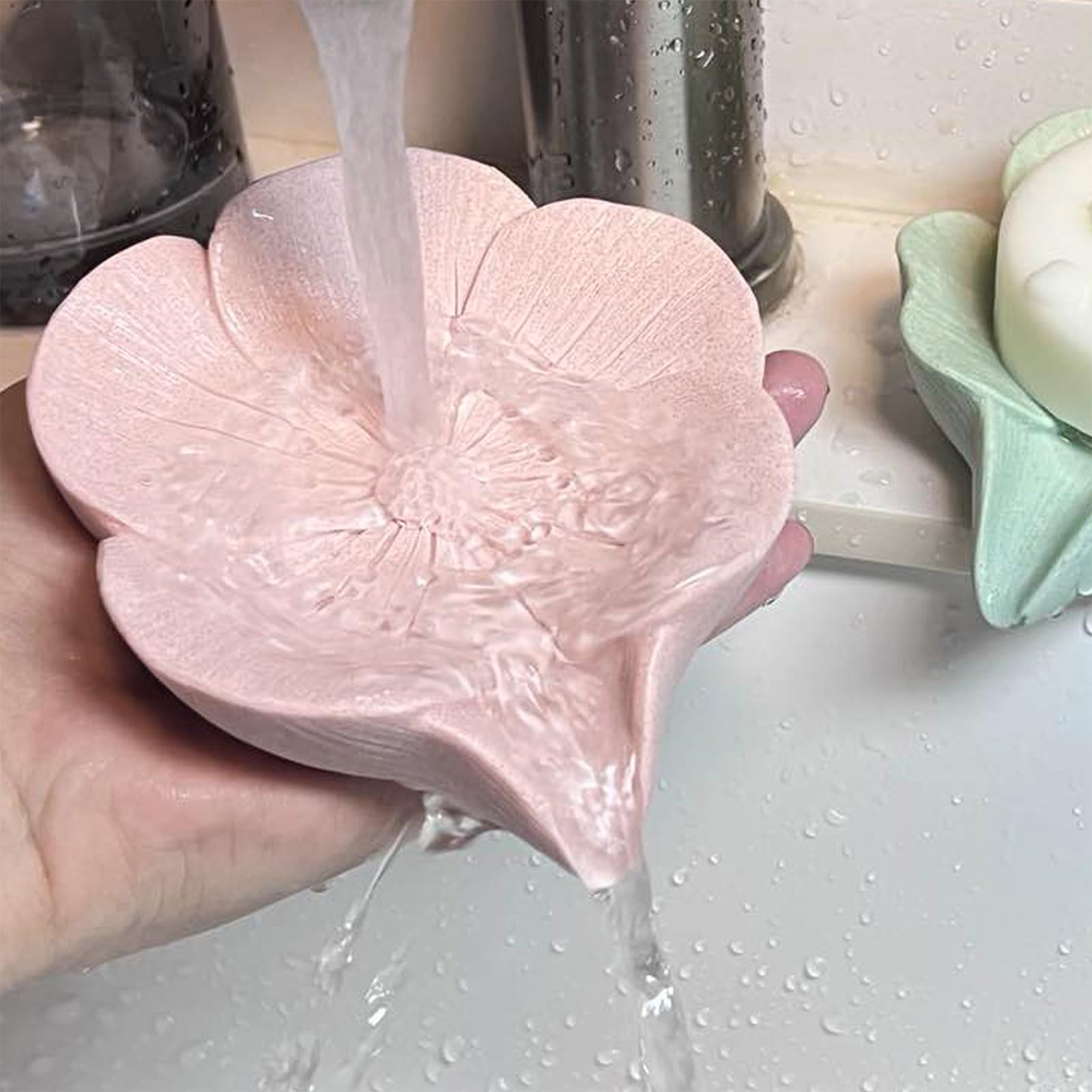 Soap Dish Soap Holder Self-Draining Soap Dish
