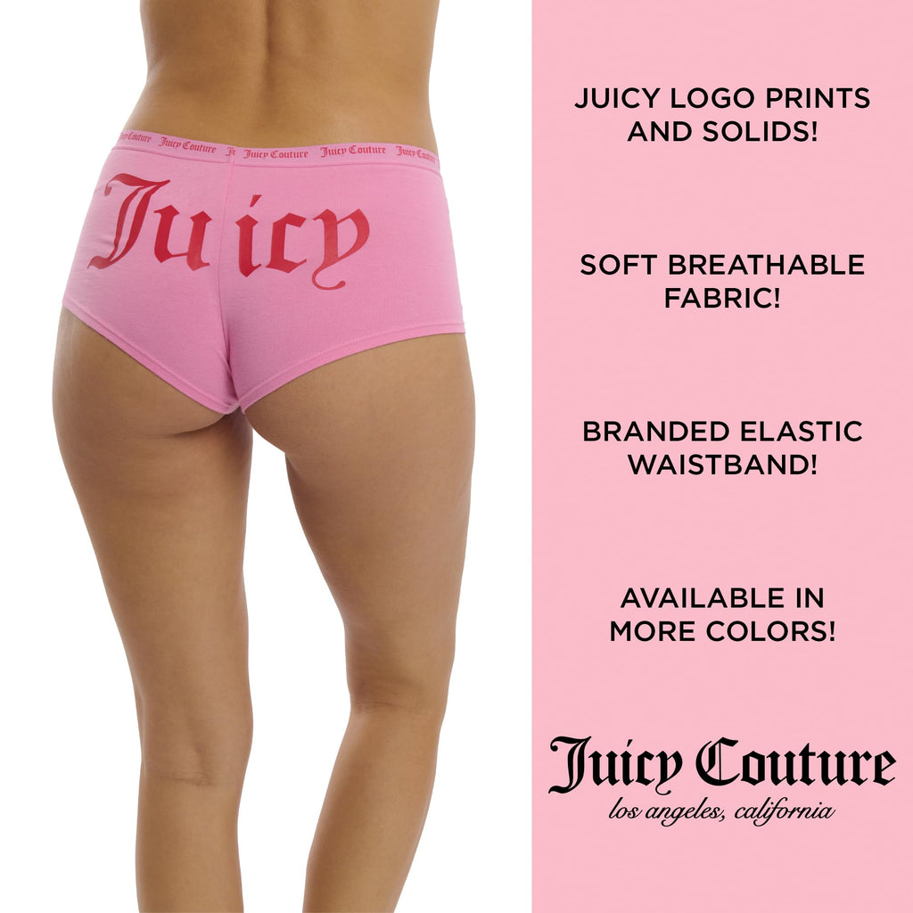 Juicy Couture Women's Cotton Underwear Set 5 Pack