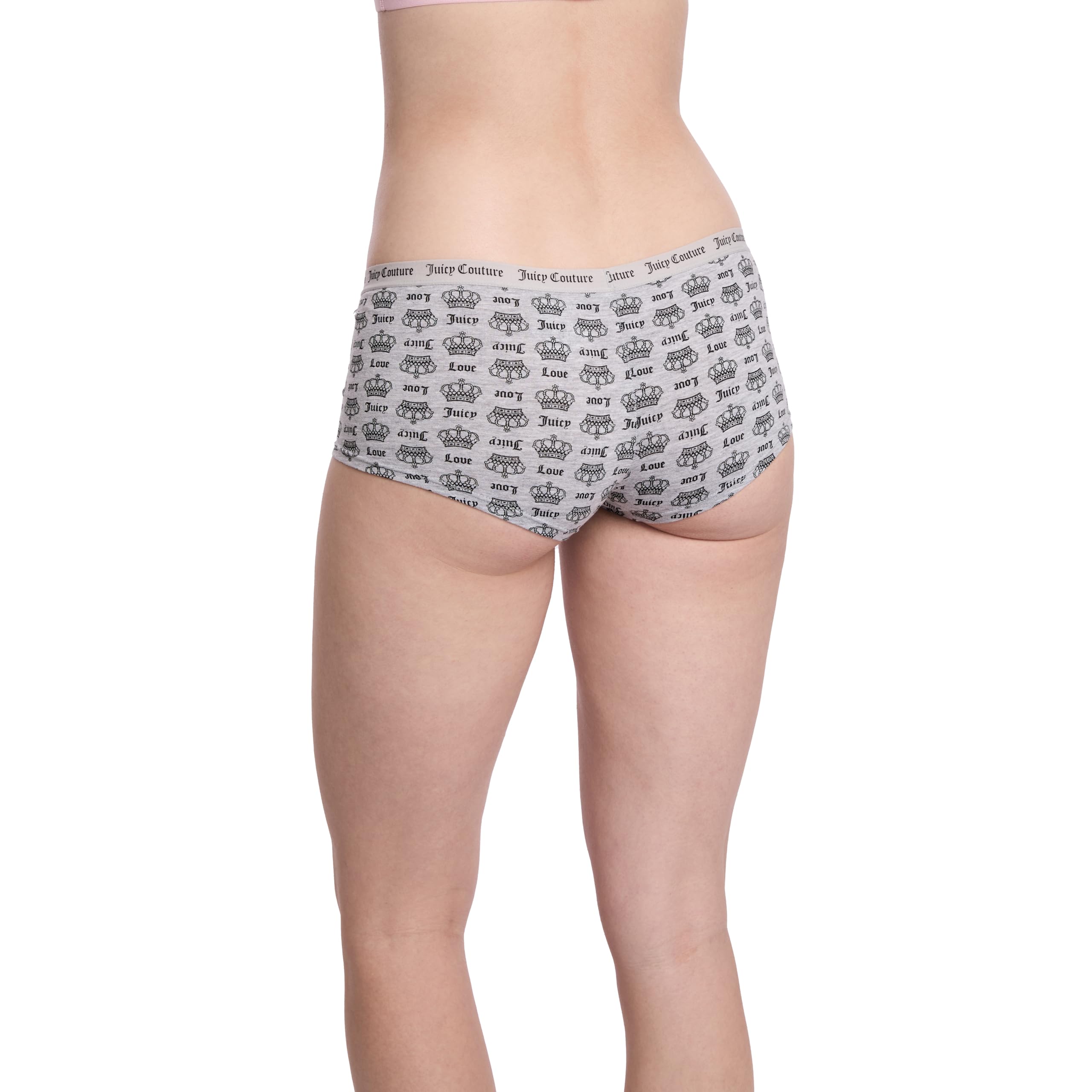 Juicy Couture Women's Cotton Underwear Set 5 Pack