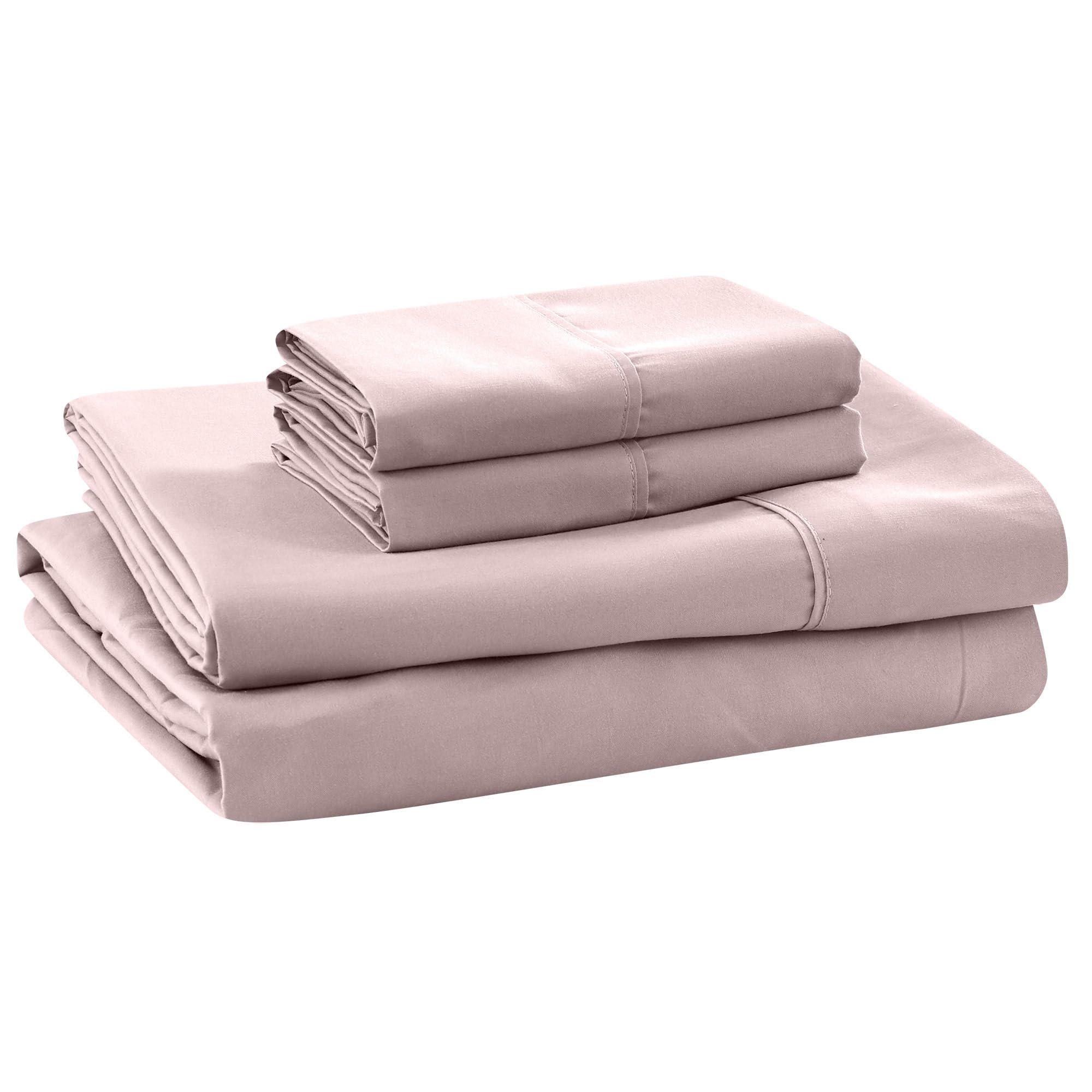 Modern Threads Silky Soft Microfiber Sheets: Luxurious, Wrinkle-Free Bedding Set with Deep-Pocket Fitted Sheet, Flat Sheet, and Pillowcases