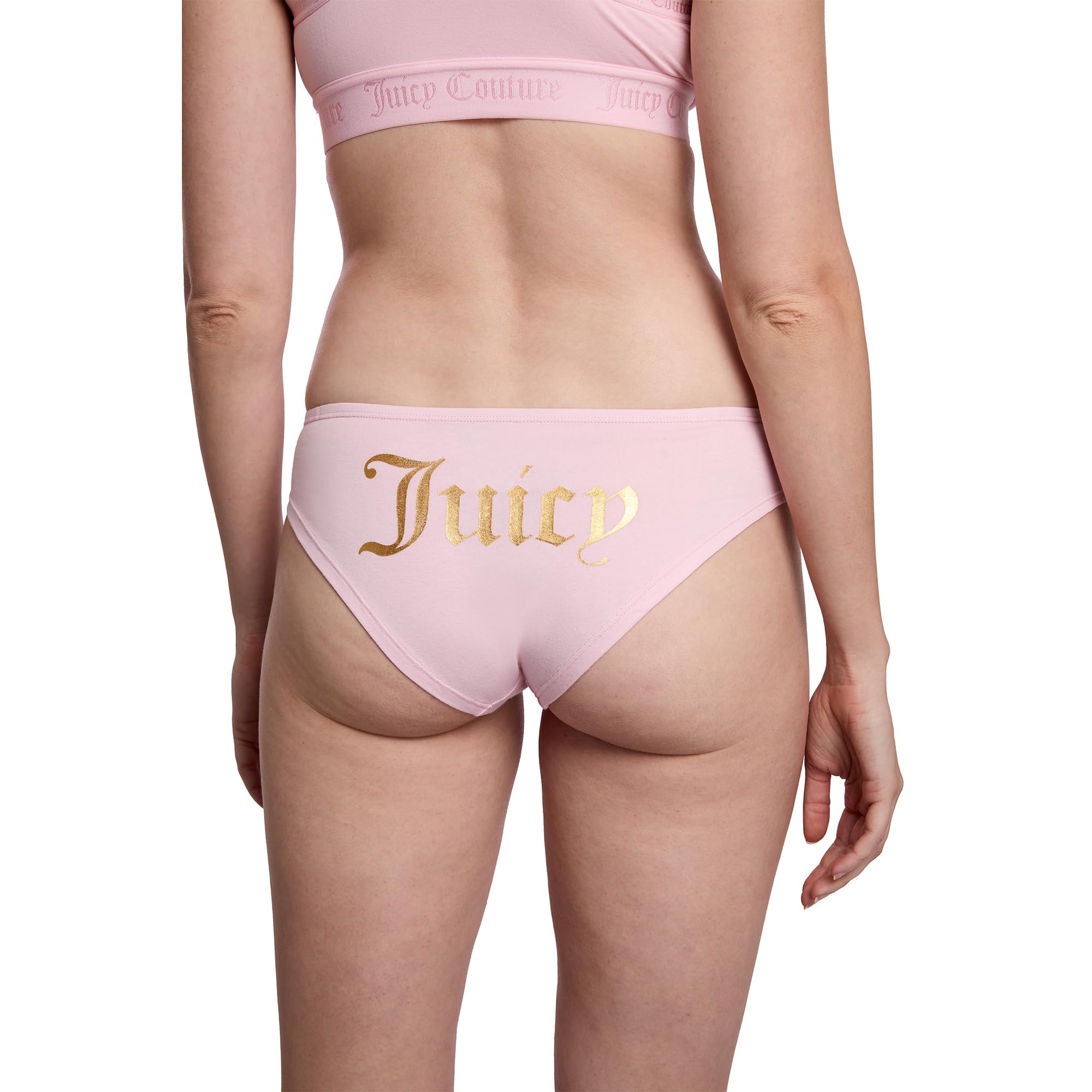Juicy Couture Women's Cotton Underwear Set 5 Pack