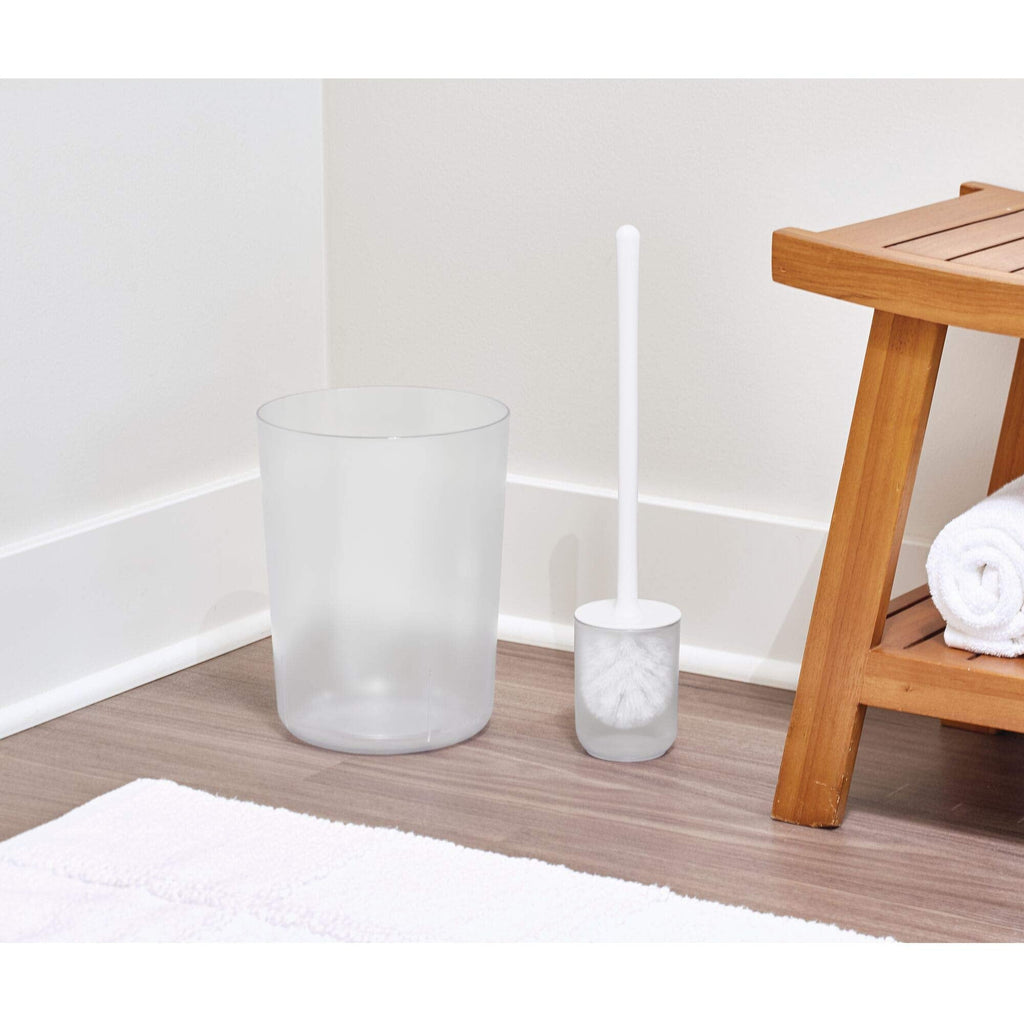 Round Plastic Trash Can 7.64" x 10"