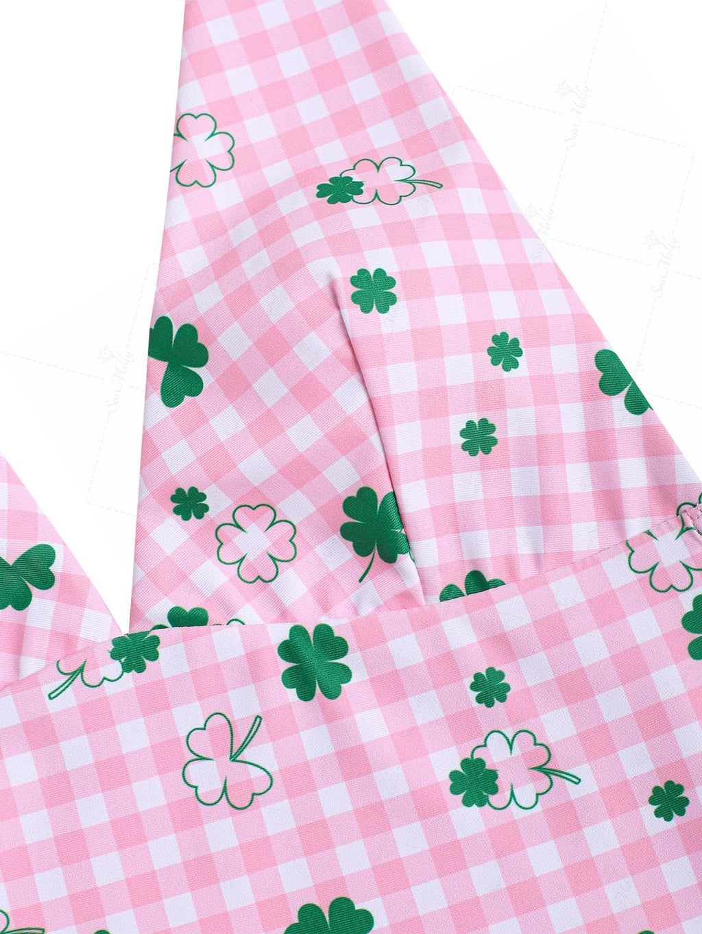 Floral Halter Tied Cheeky Tankini Set