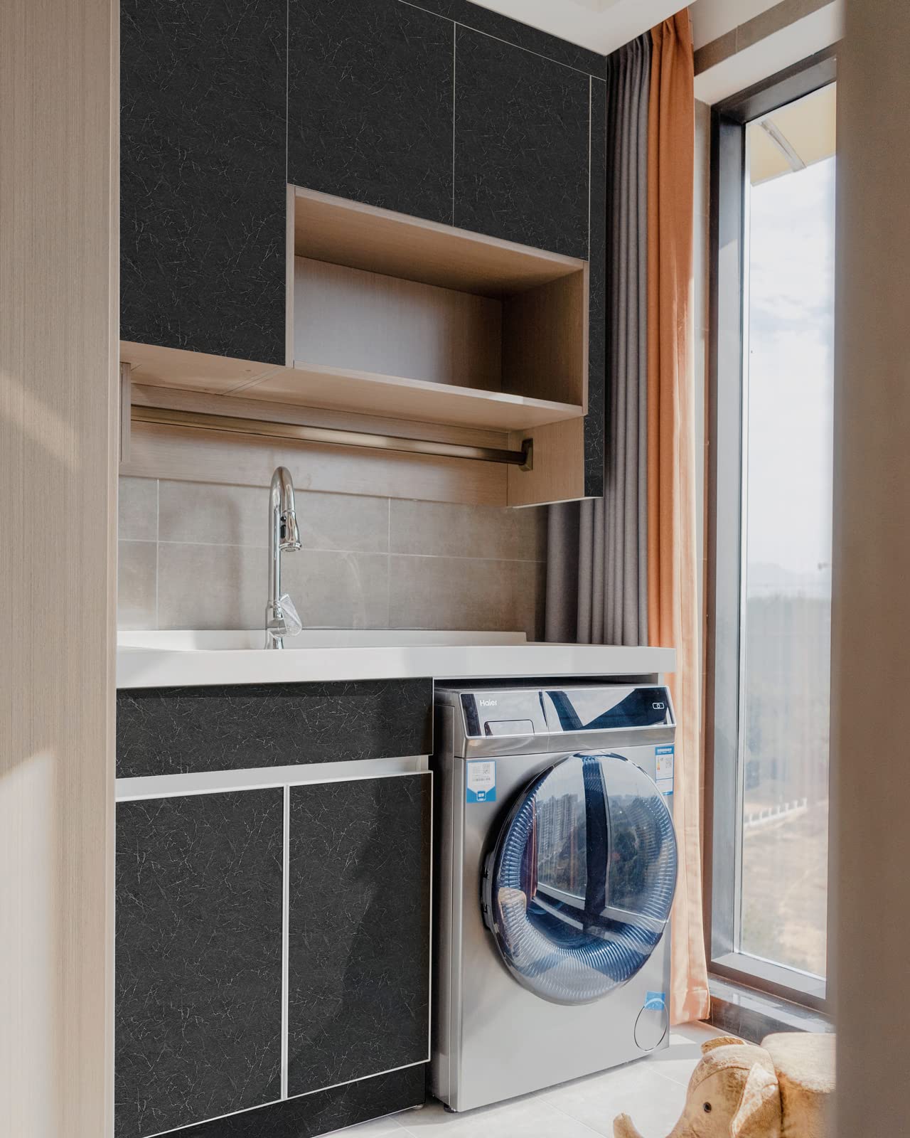 Silk Peel and Stick Contact Paper Textured Self Adhesive Removable Wall Sticker m Waterproof