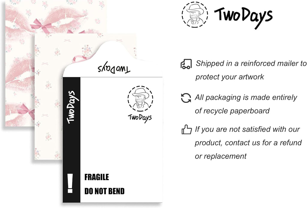 TwoDays Coquette Room Decor Aesthetic, Pastel Pink Bows Posters for Girls Bedroom, Balletcore Wall Art, Girly Kawaii Dollette Prints for Dorm.(8" X 10", Set of 6, UNFRAMED)