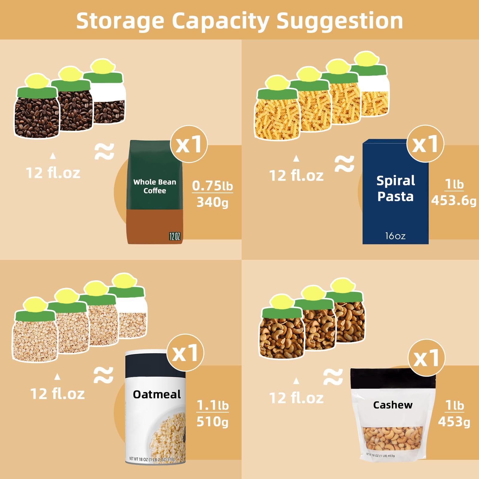 Cookie Jars with Lid Airtight, Hand Painted Ceramic