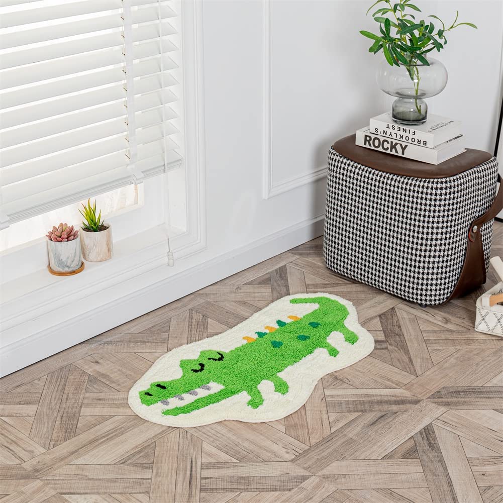 Shaped Rug Fruits Animals Bath Mat Area Rug Non-Slip Bathroom Door Mat for Bedroom Bathroom Kitchen Cartoon Area Rug for Bathroom Soft Bathmat Home Decor