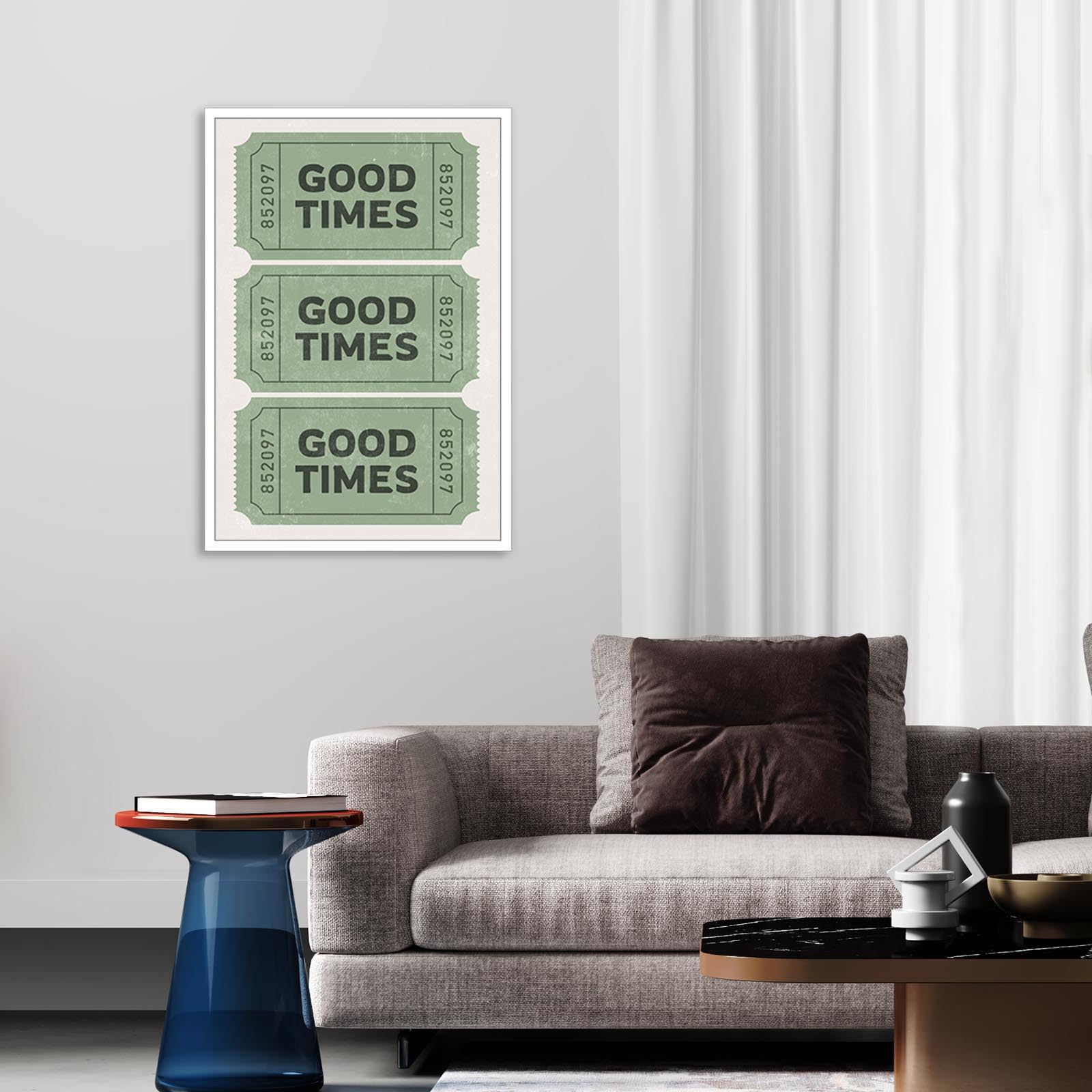 Trendy Canvas Wall Art Minimalist Room Aesthetic Wall Art Prints