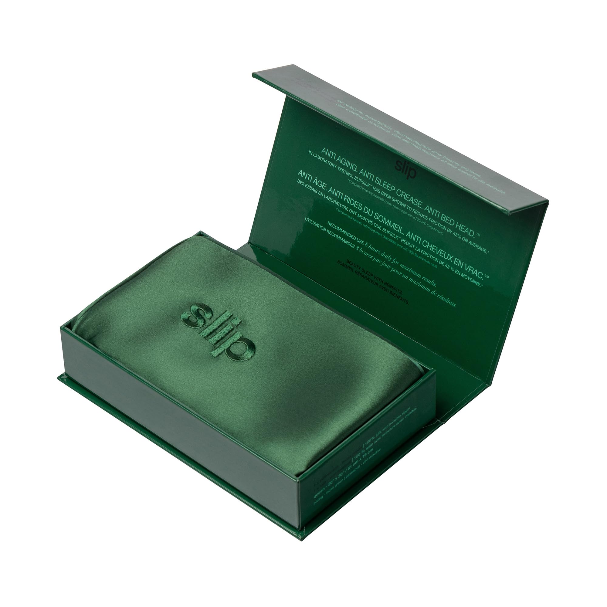 Pure Silk Pillow Case with Scalloped Edge - 100% Pure 22 Momme Mulberry Silk - Queen Size Standard Pillow Case - Anti-Aging, Anti-BedHead, Anti-Sleep Crease, Sunshade (20" x 30")