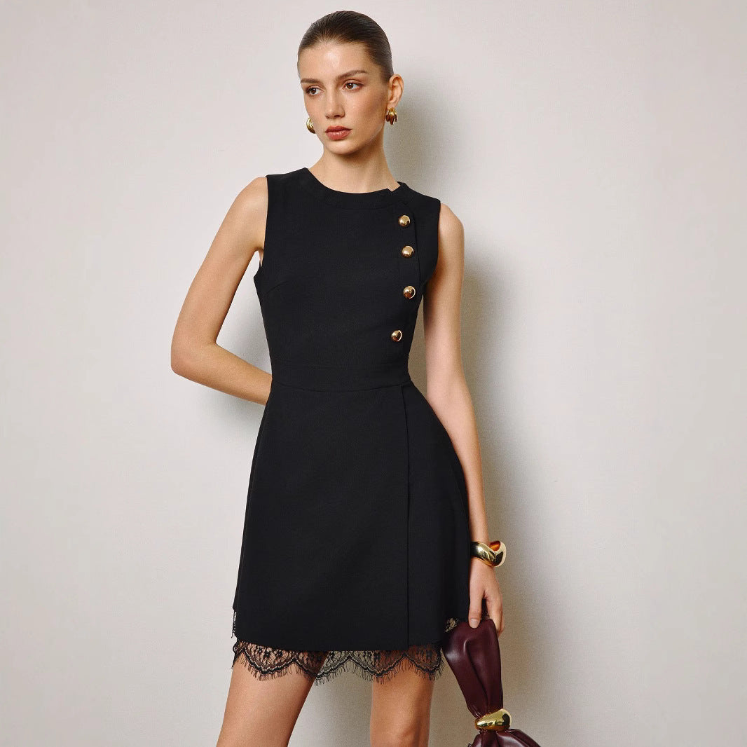 Sleeveless Casual Fashion Simple Dress Women