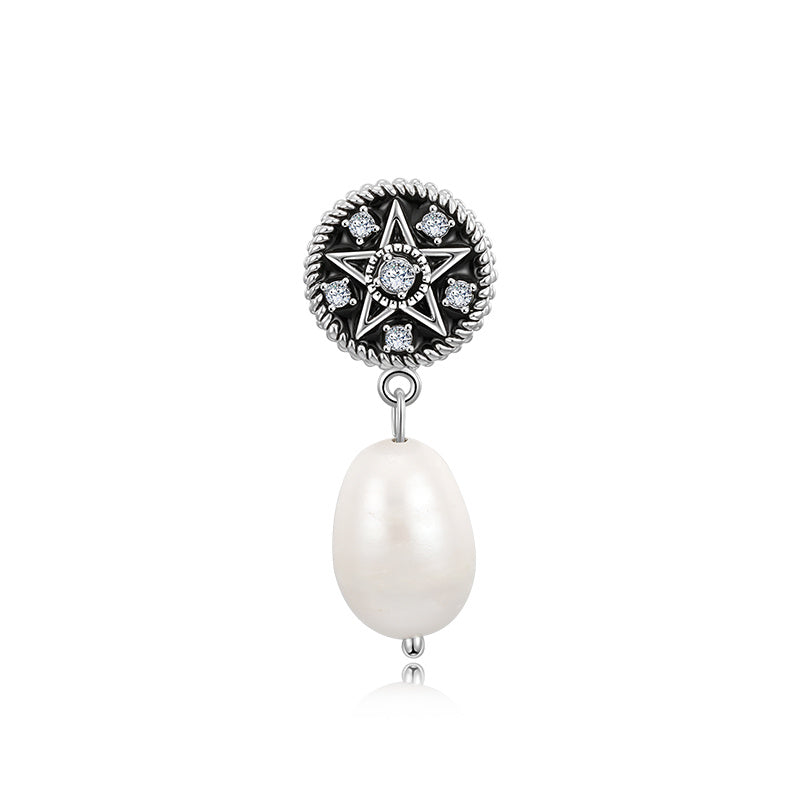 Vintage Pearl Brooch â€?Women's Decorative Accessory for Necklines