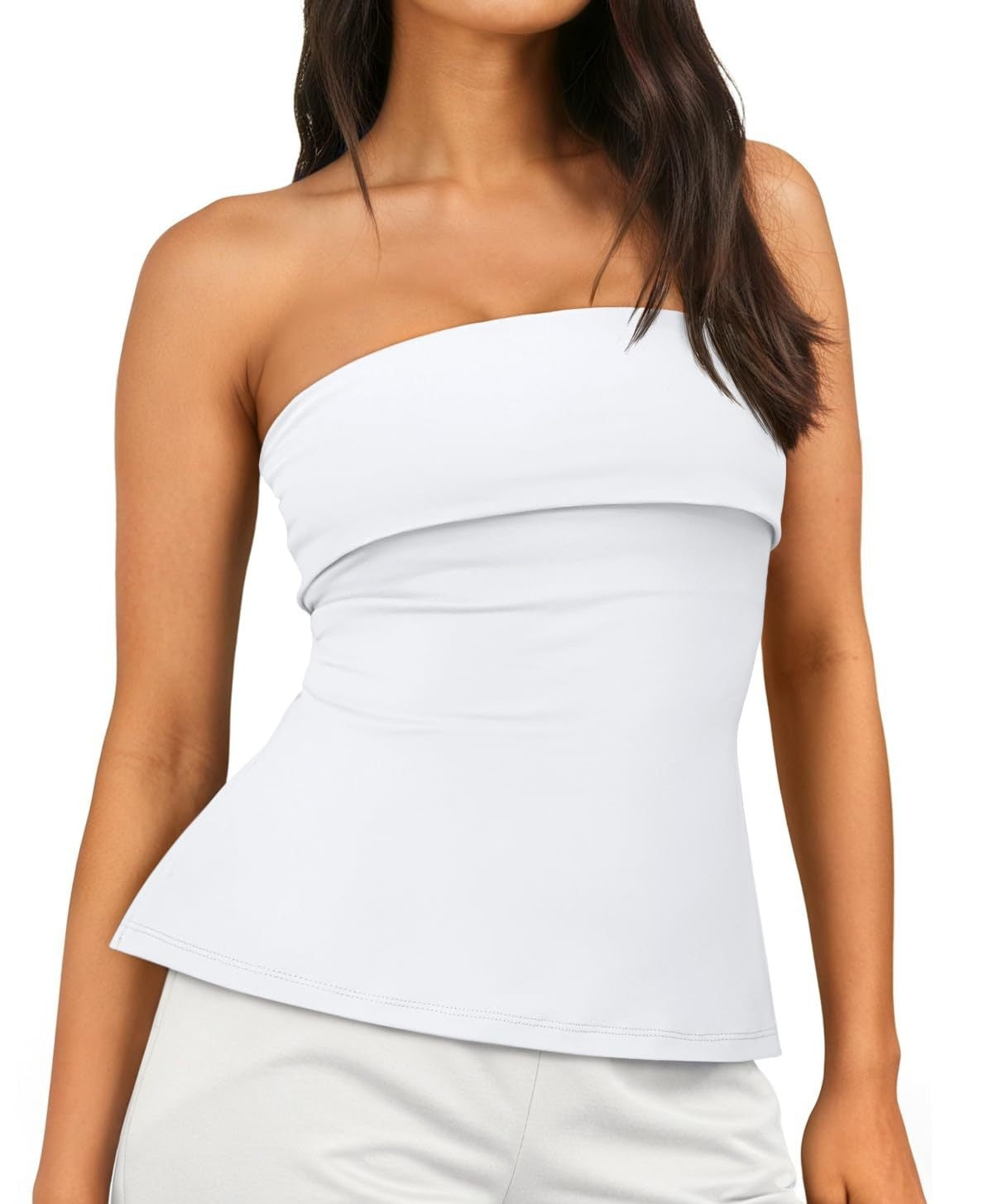 Women's Tube Top Off-shoulder Backless Cute